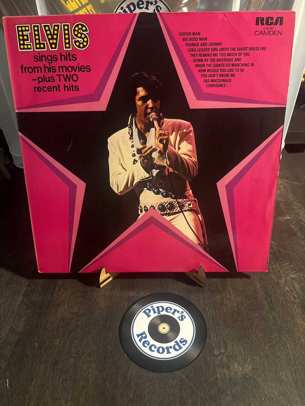 Elvis Presley – Elvis Sings Hits From His Movies (LP)