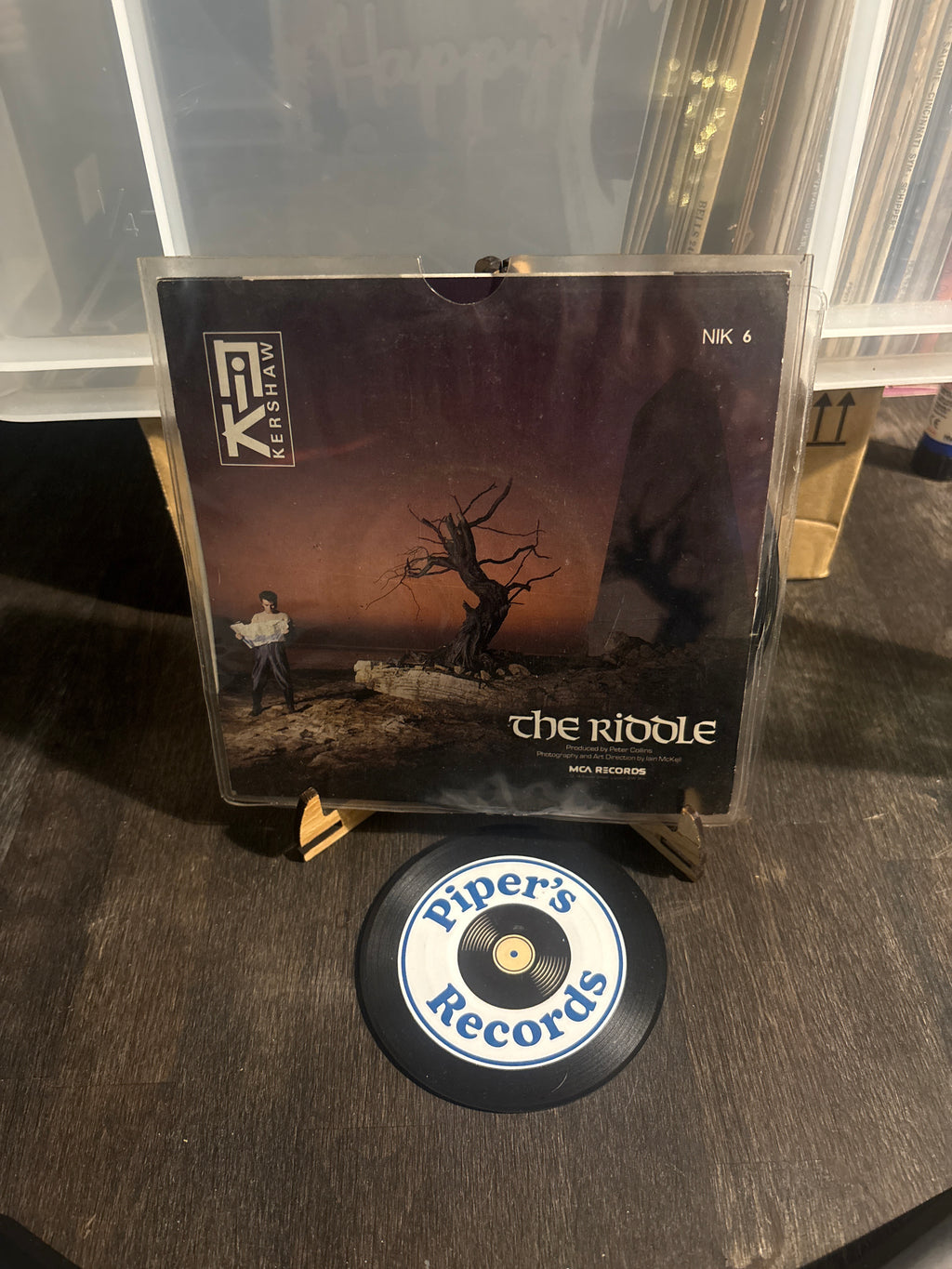 Nik Kershaw – The Riddle (1984 UK 7" Single)