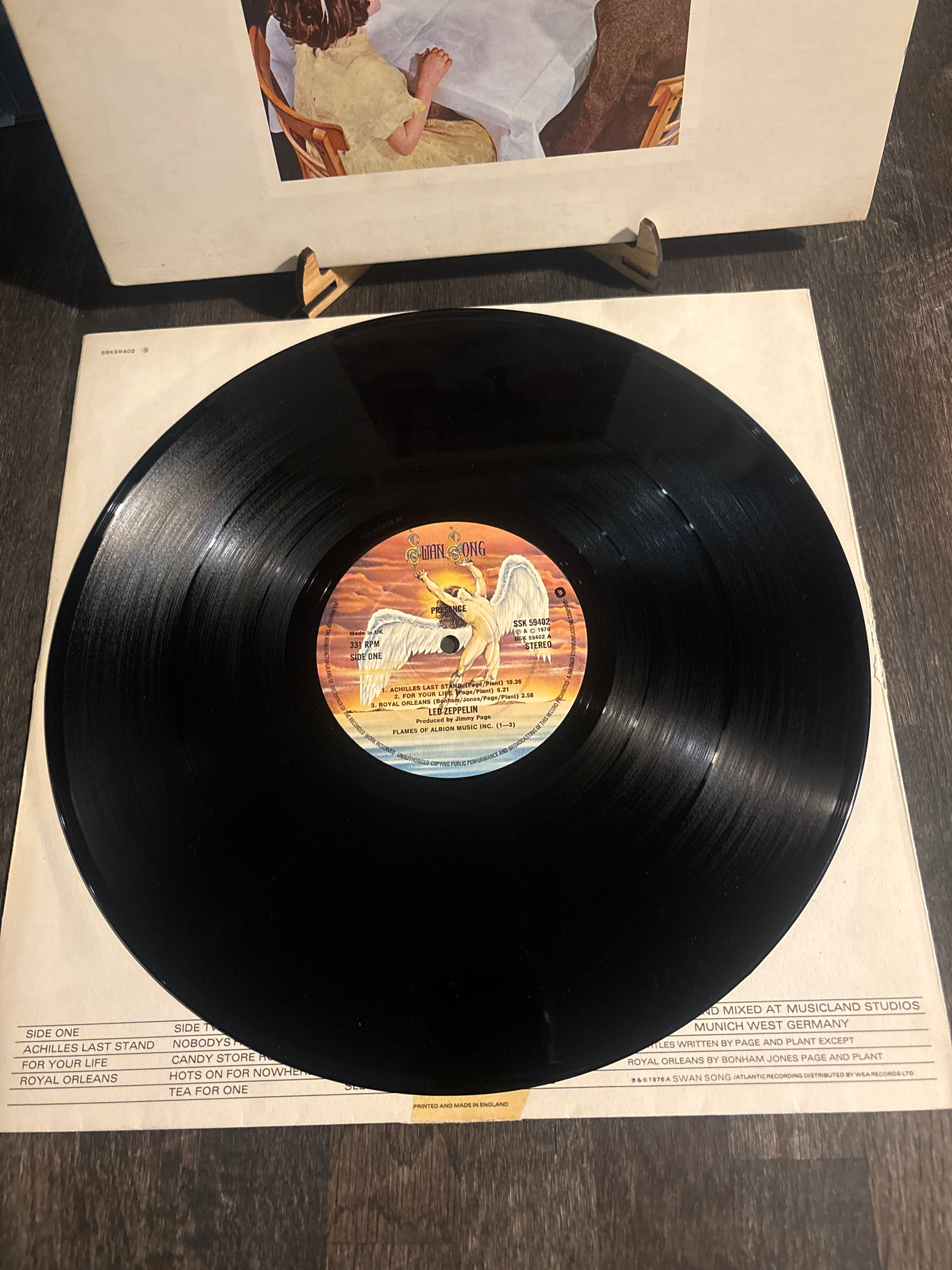Led Zeppelin – Presence (1976, Swan Song SSK 594