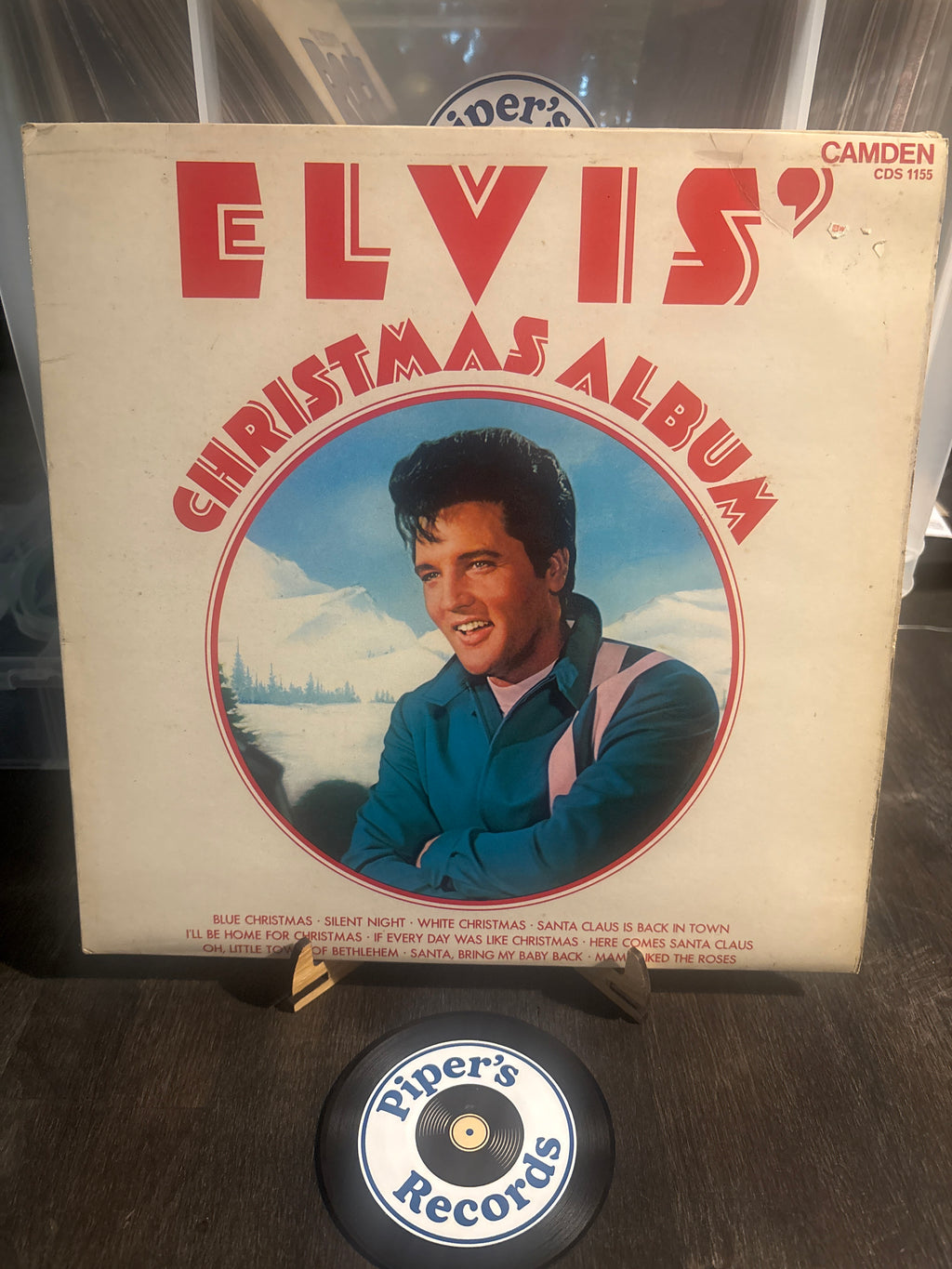 Elvis Presley – Elvis’ Christmas Album (LP, Camden)