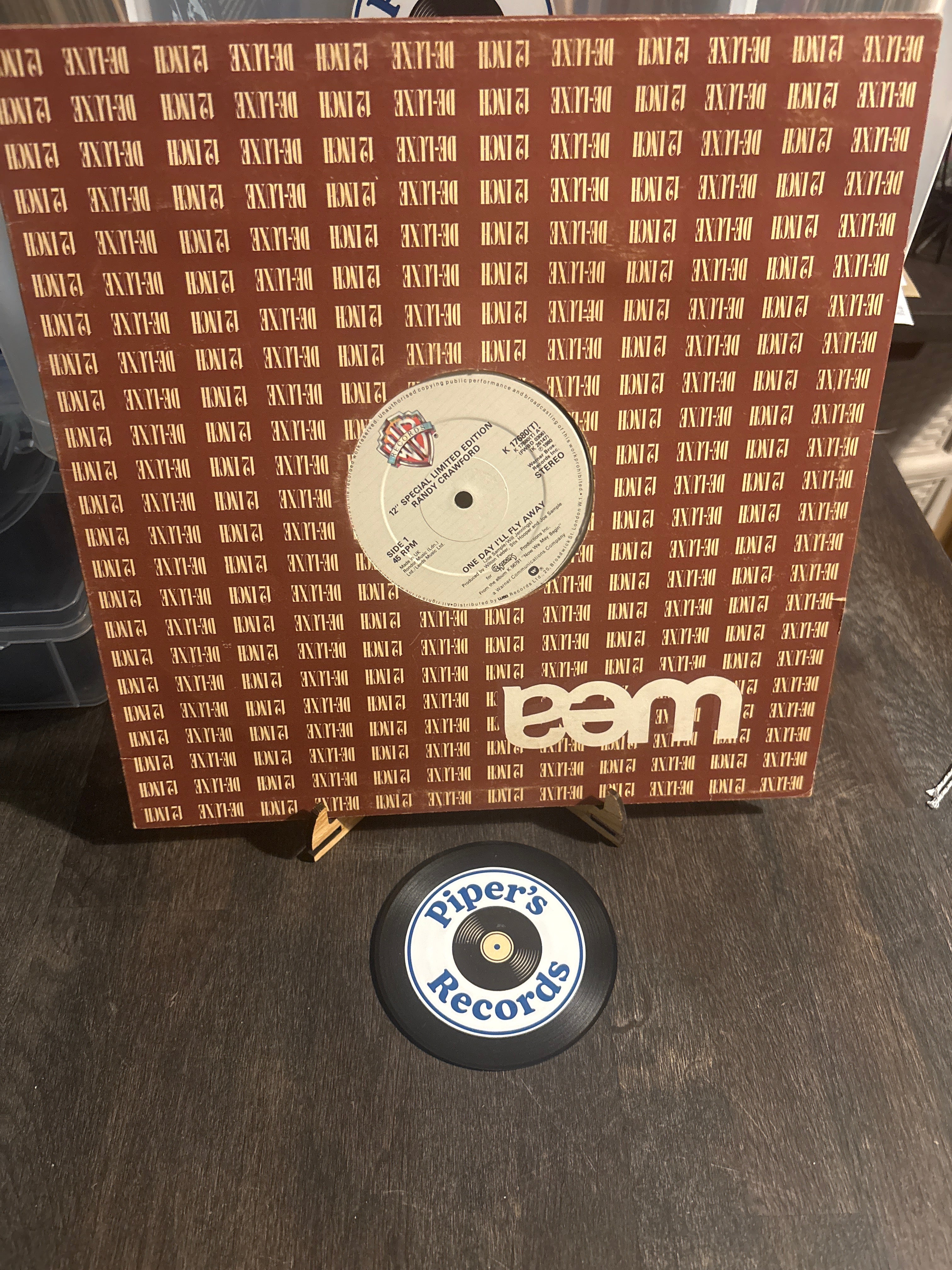 Randy Crawford – One Day I’ll Fly Away
12" Maxi‑Single (1980 UK)