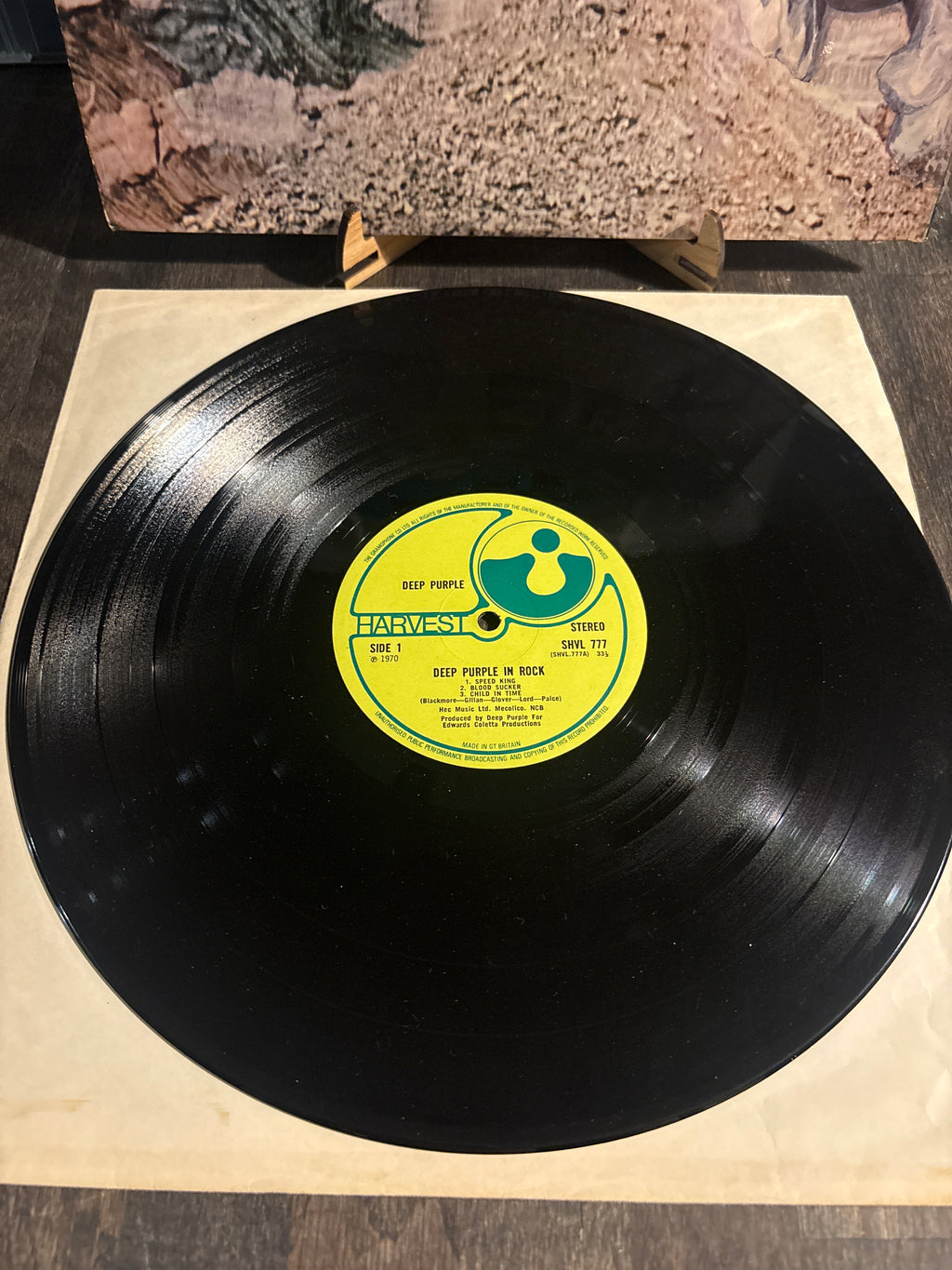 Deep Purple – Deep Purple In Rock (1970 UK LP)