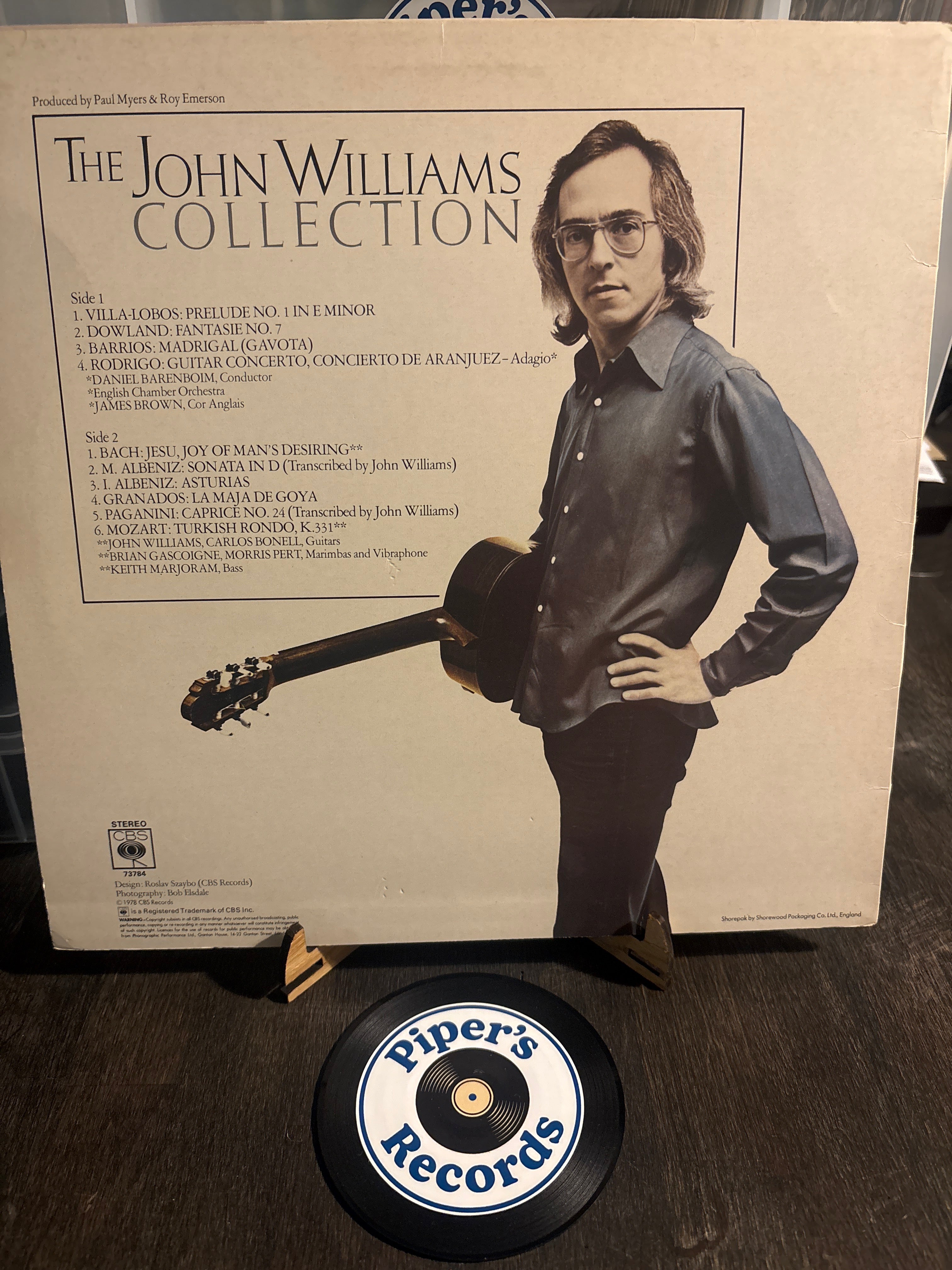 John Williams – The John Williams Collection (LP, Compilation, 1978)