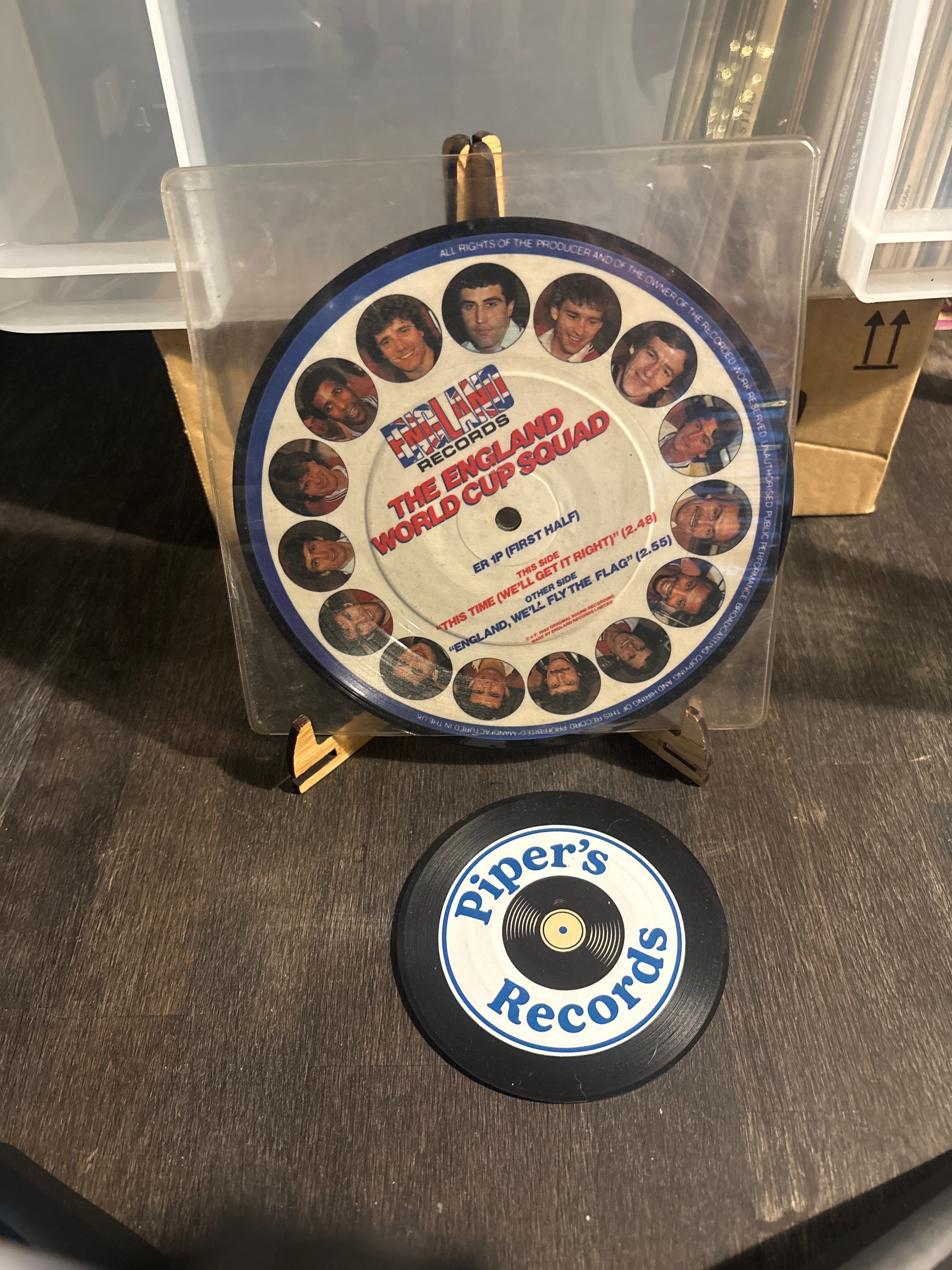 England World Cup Squad – This Time (We’ll Get It Right) (1982 UK 7" Picture Disc)