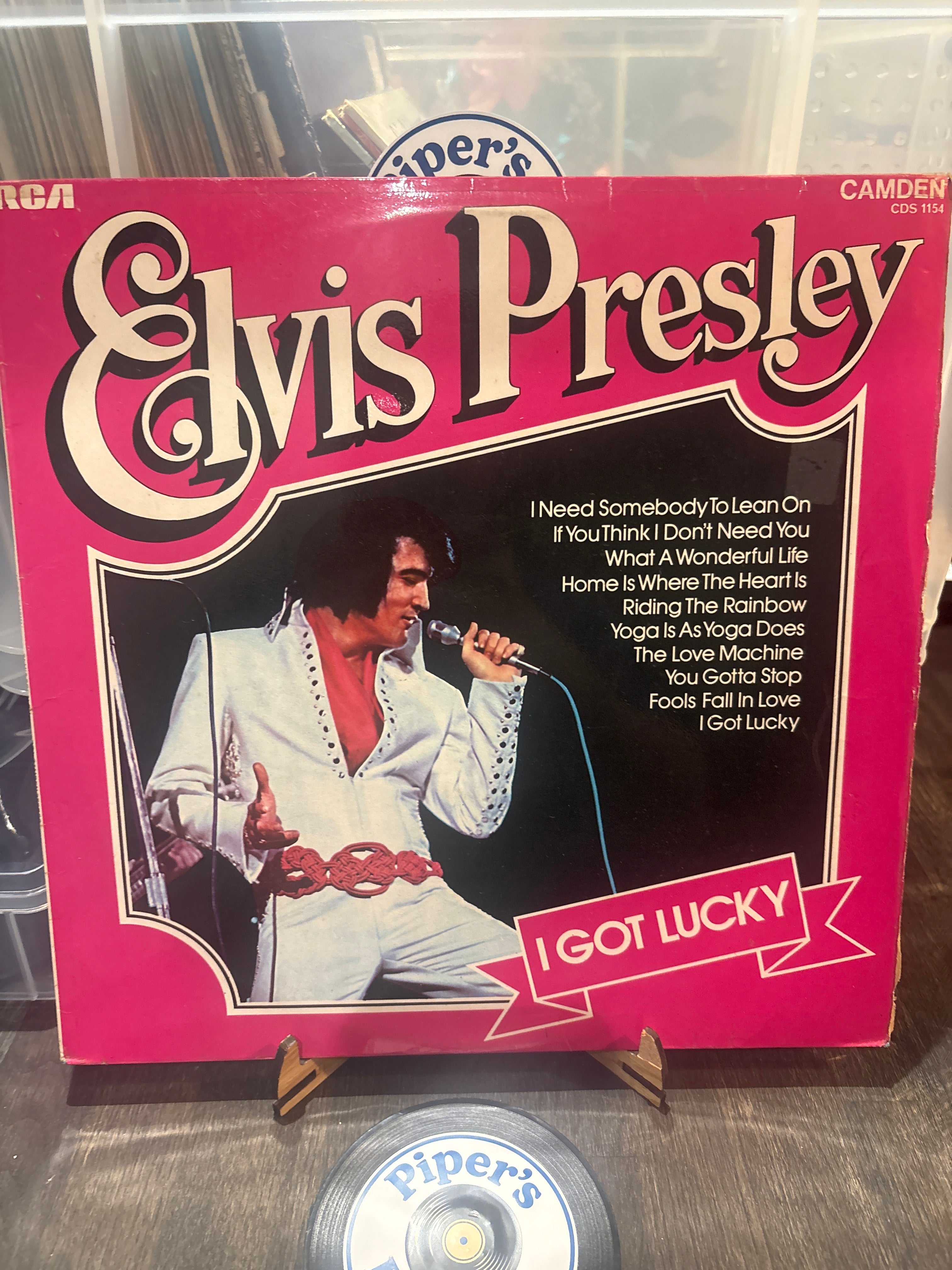 Elvis Presley – I Got Lucky (1971 UK LP)
