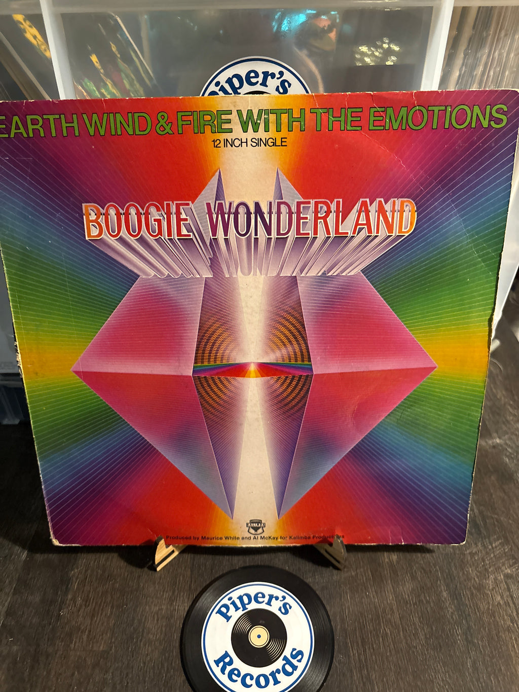 Earth, Wind & Fire with The Emotions – Boogie Wonderland (12″ Single, 1979)
