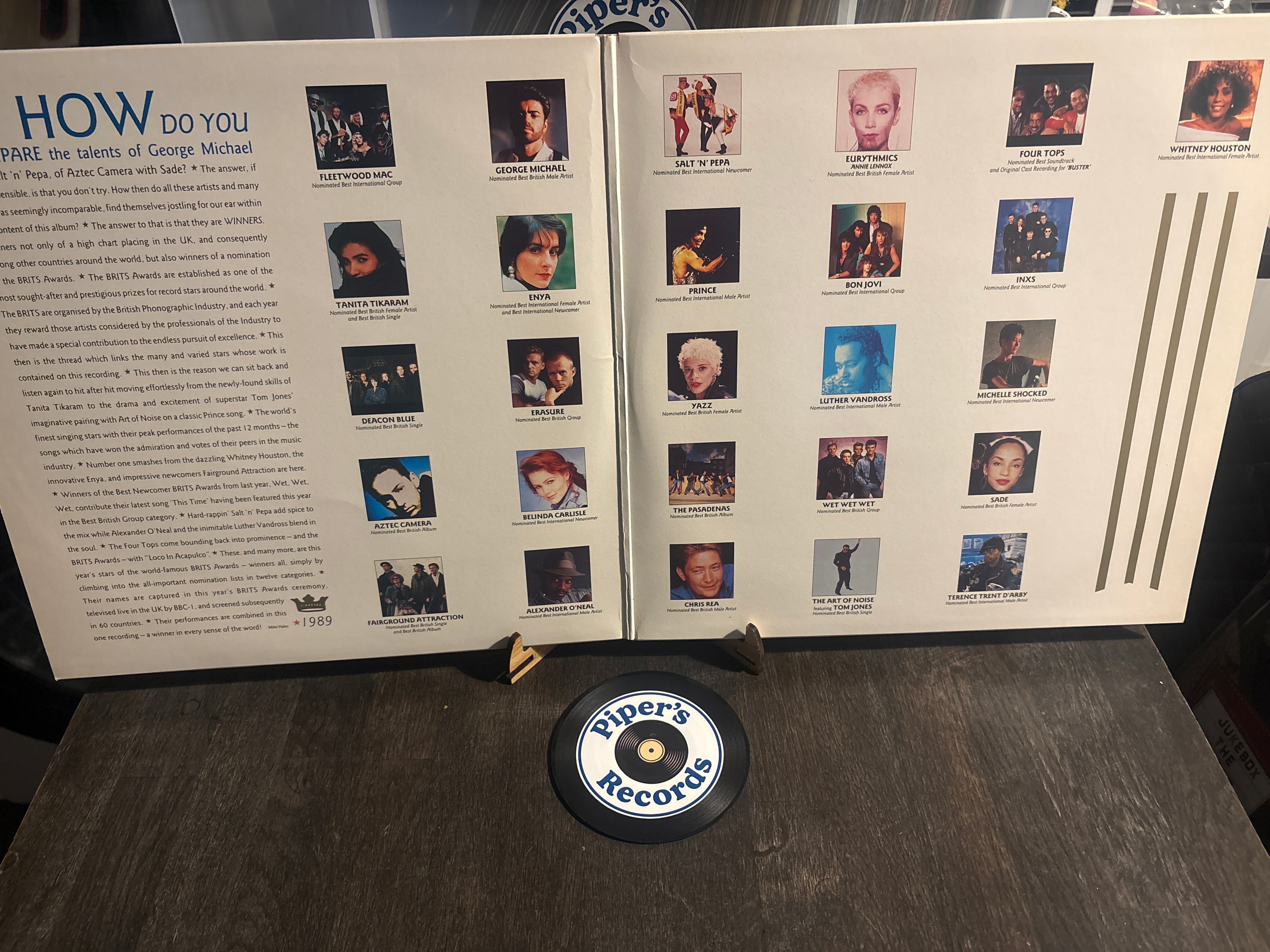 Various – The Awards 1989 (2×LP, Compilation, Gatefold)