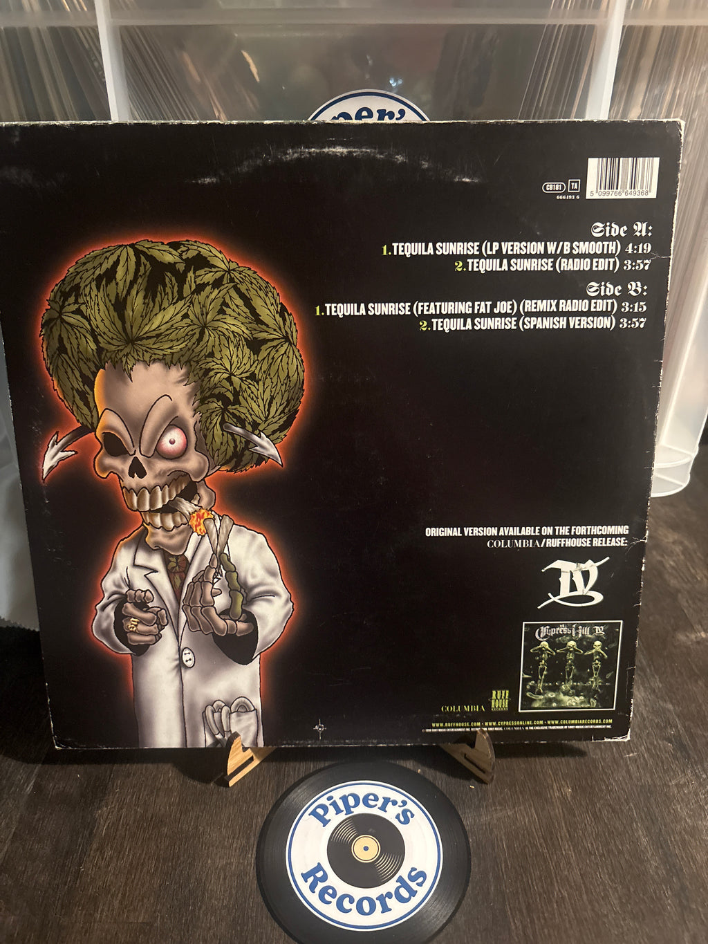 Cypress Hill – Tequila Sunrise (XPR 2428) – 12" Single