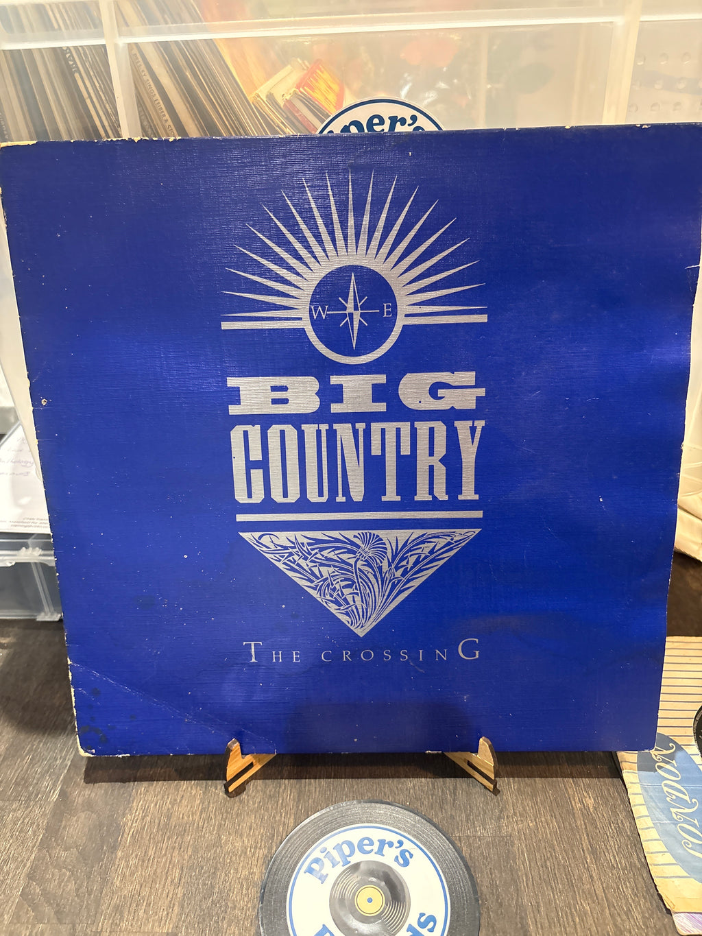 Big Country – The Crossing (Blue Sleeve, MERS27)