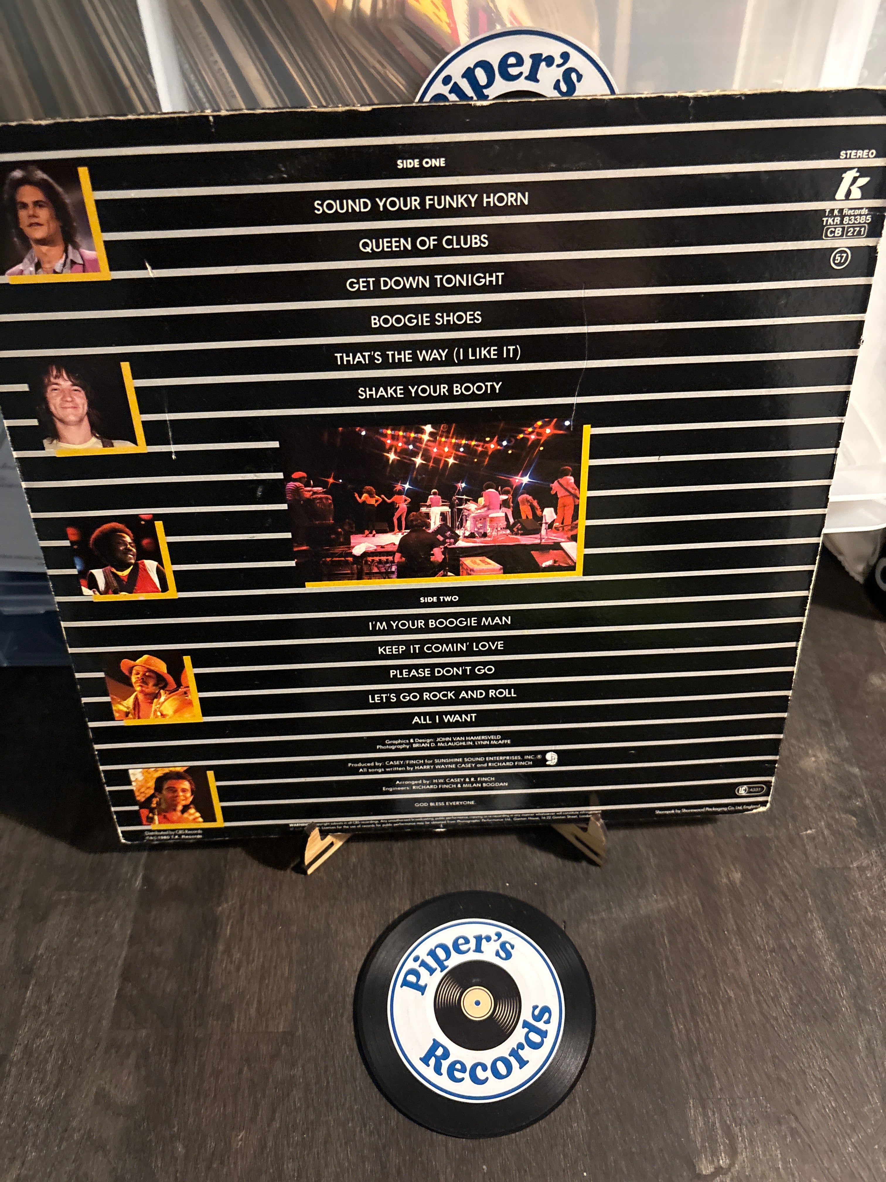 KC & The Sunshine Band – Greatest Hits (1980, TKR 83385)