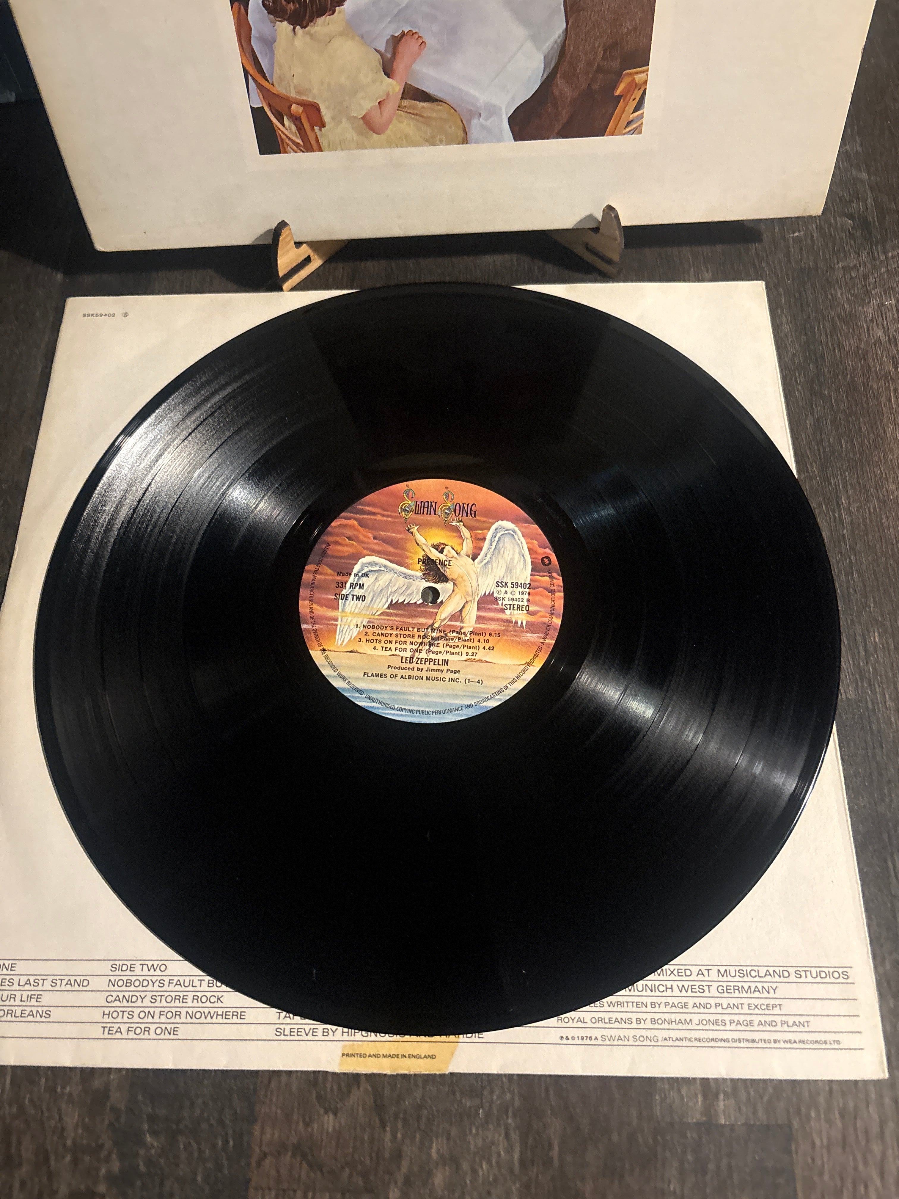 Led Zeppelin – Presence (1976, Swan Song SSK 594