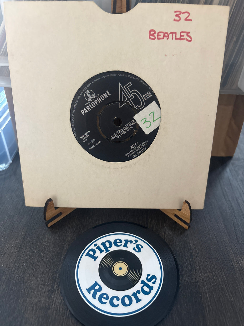 The Beatles – Help! / I’m Down (7", Single, 45 RPM, Mono)