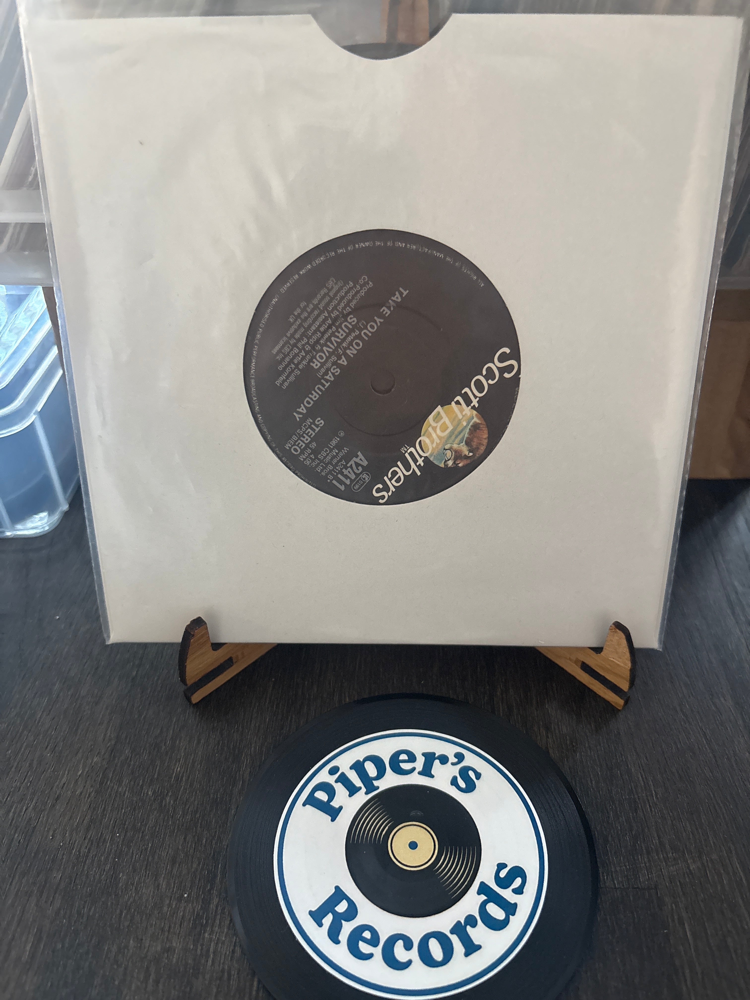 Survivor – Eye of the Tiger (7″, 45 RPM, Single)