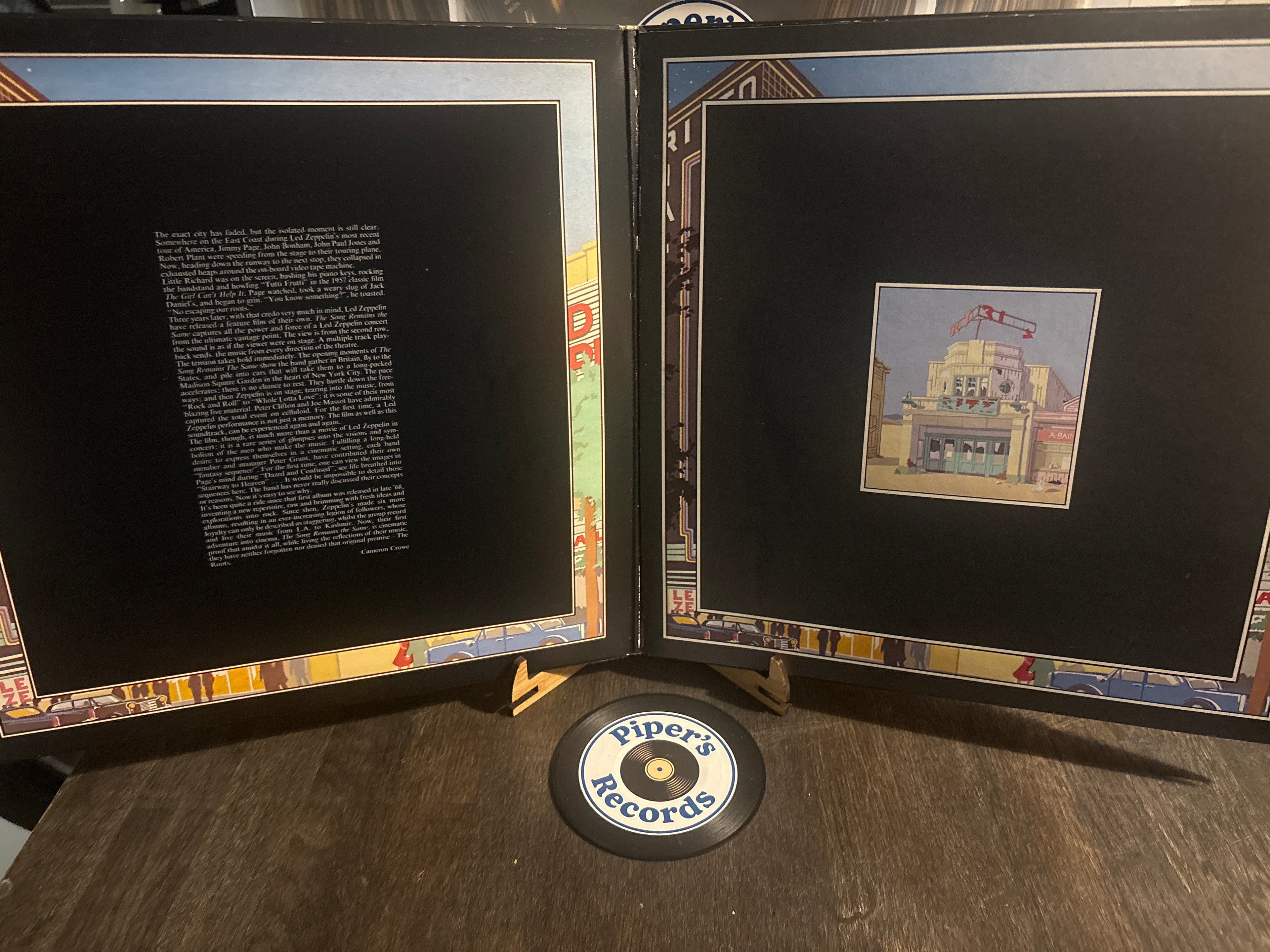 Led Zeppelin – The Song Remains The Same (SSK 89402) – UK 2×LP