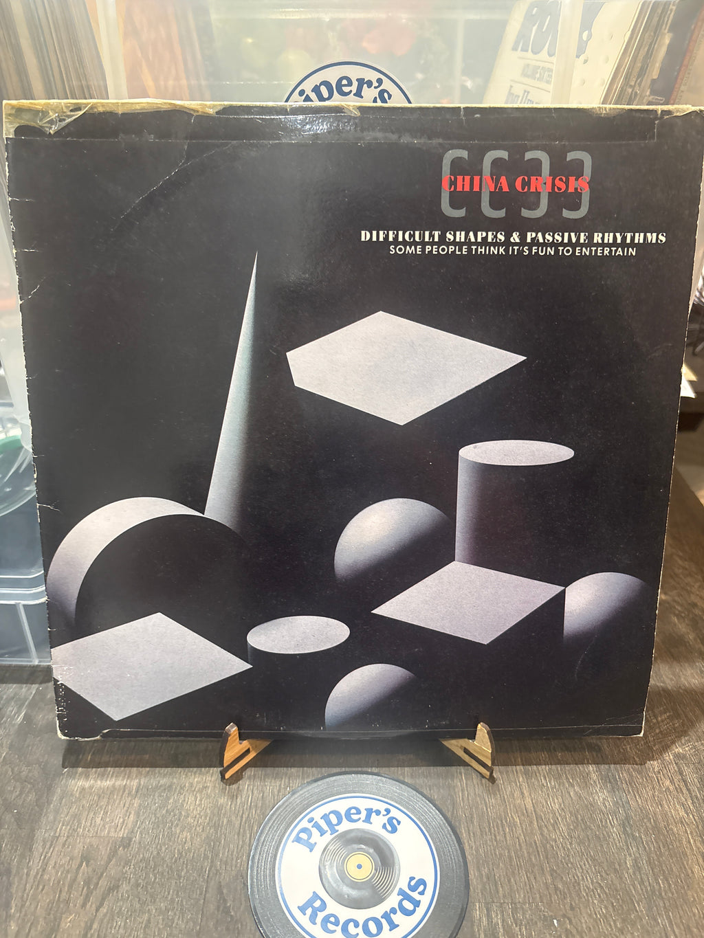 China Crisis – Difficult Shapes & Passive Rhythms (Some People Think It's Fun to Entertain)
1982 UK LP