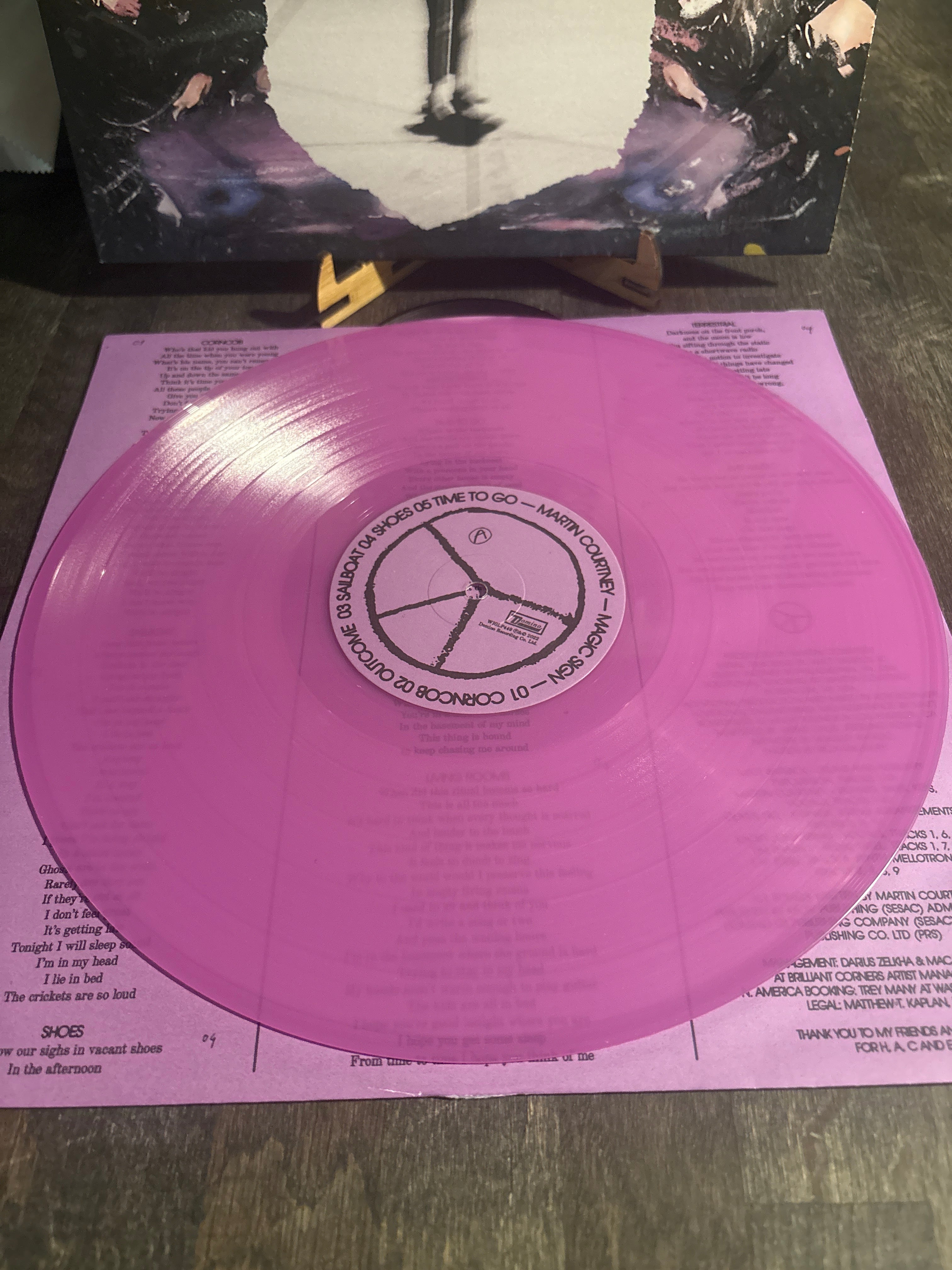 Martin Courtney – Magic Sign (WIGLP449) – 2022 LP