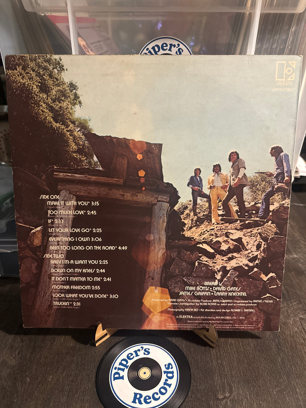 Bread – The Best of Bread (LP, Compilation)