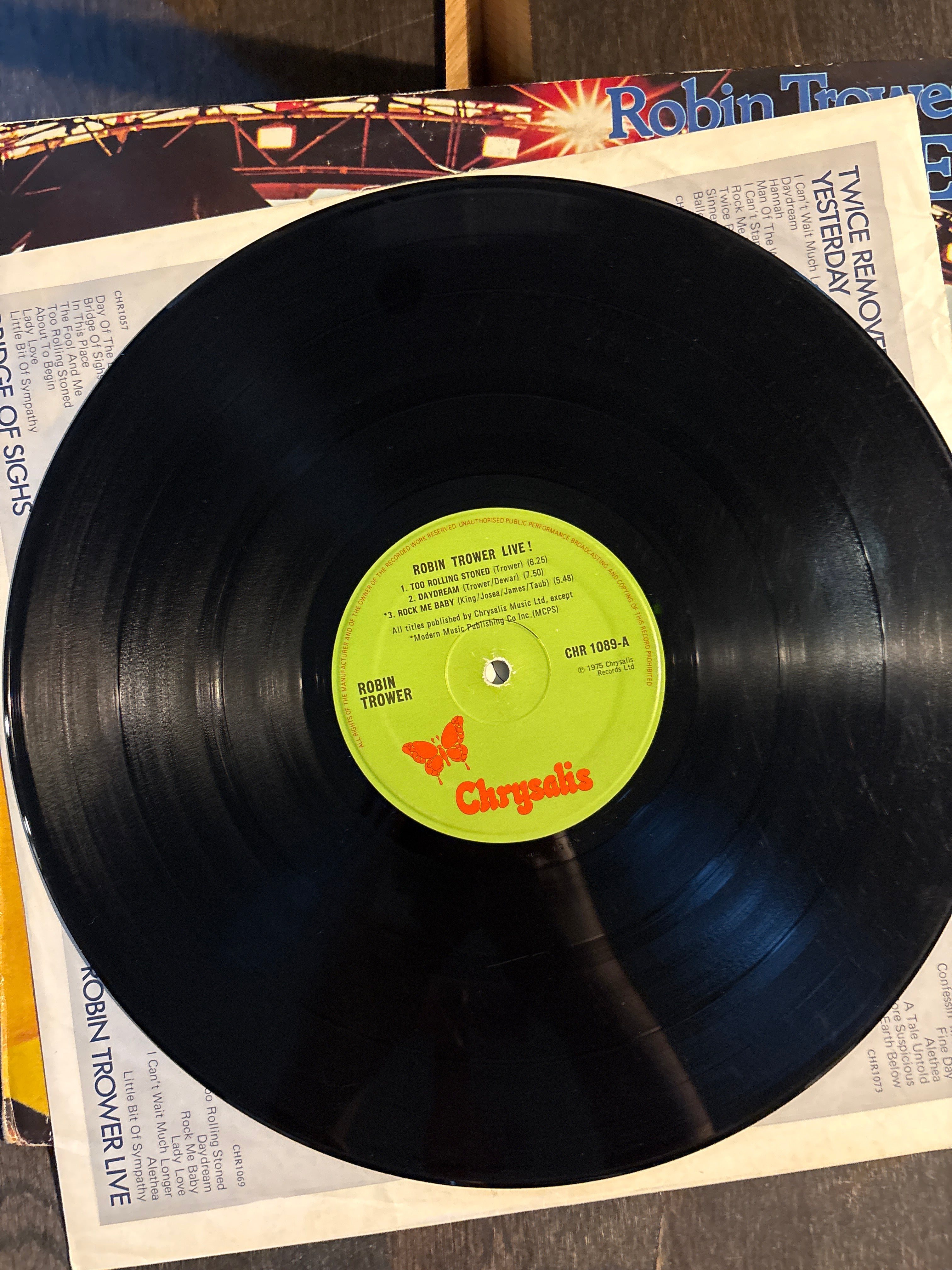 Robin Trower – Live! (LP)