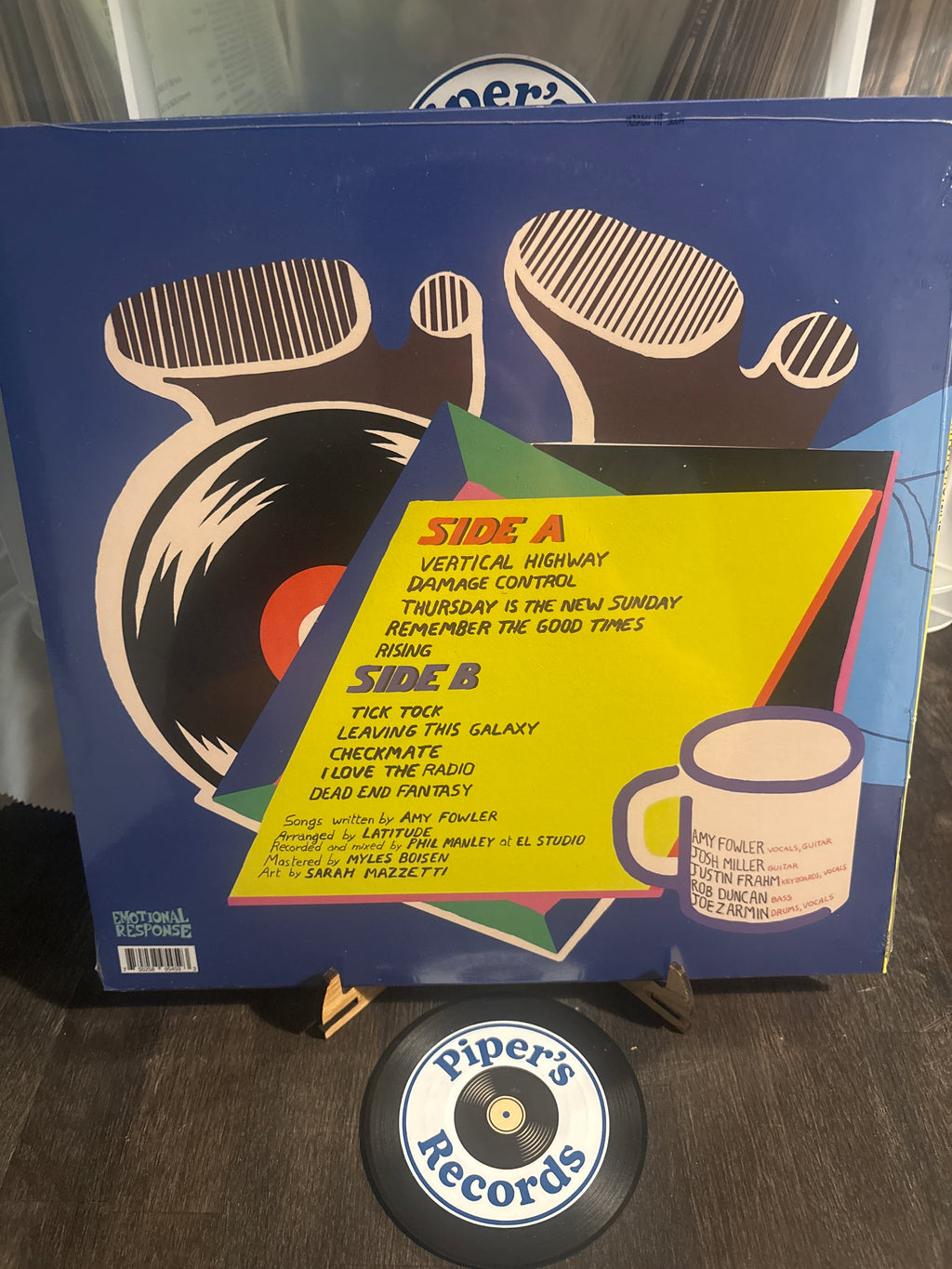 Latitude – Mystic Hotline (2020) – Translucent Blue