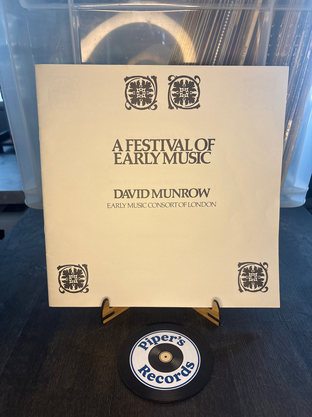 A Festival of Early Music — Argo D40D 3 (3×LP Box Set, 1977)