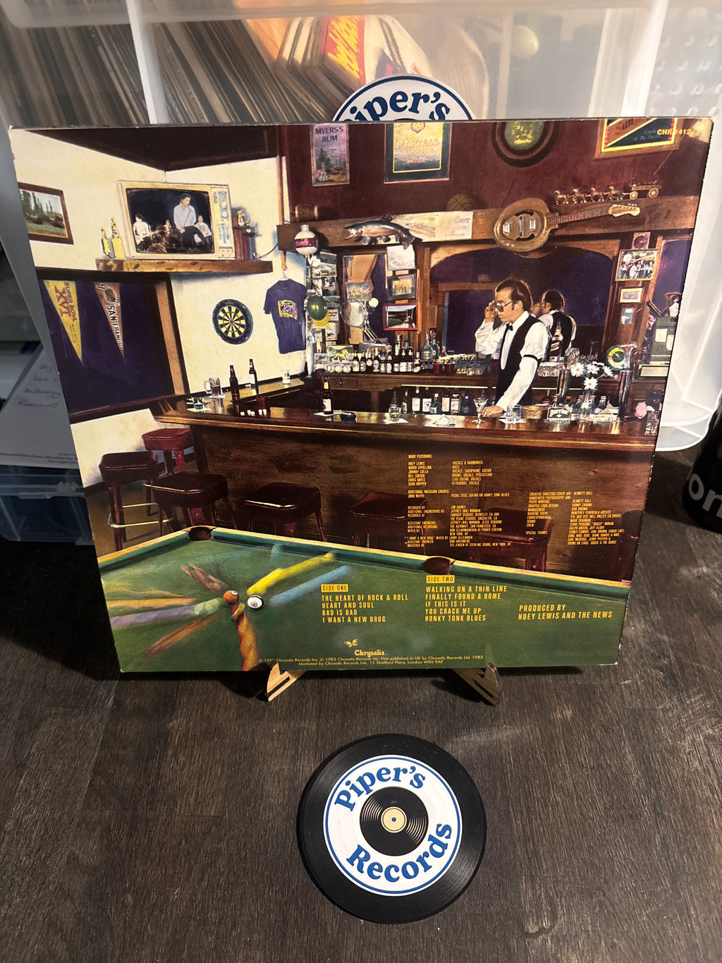 Huey Lewis & The News – Sports (1983, CHR 1412)