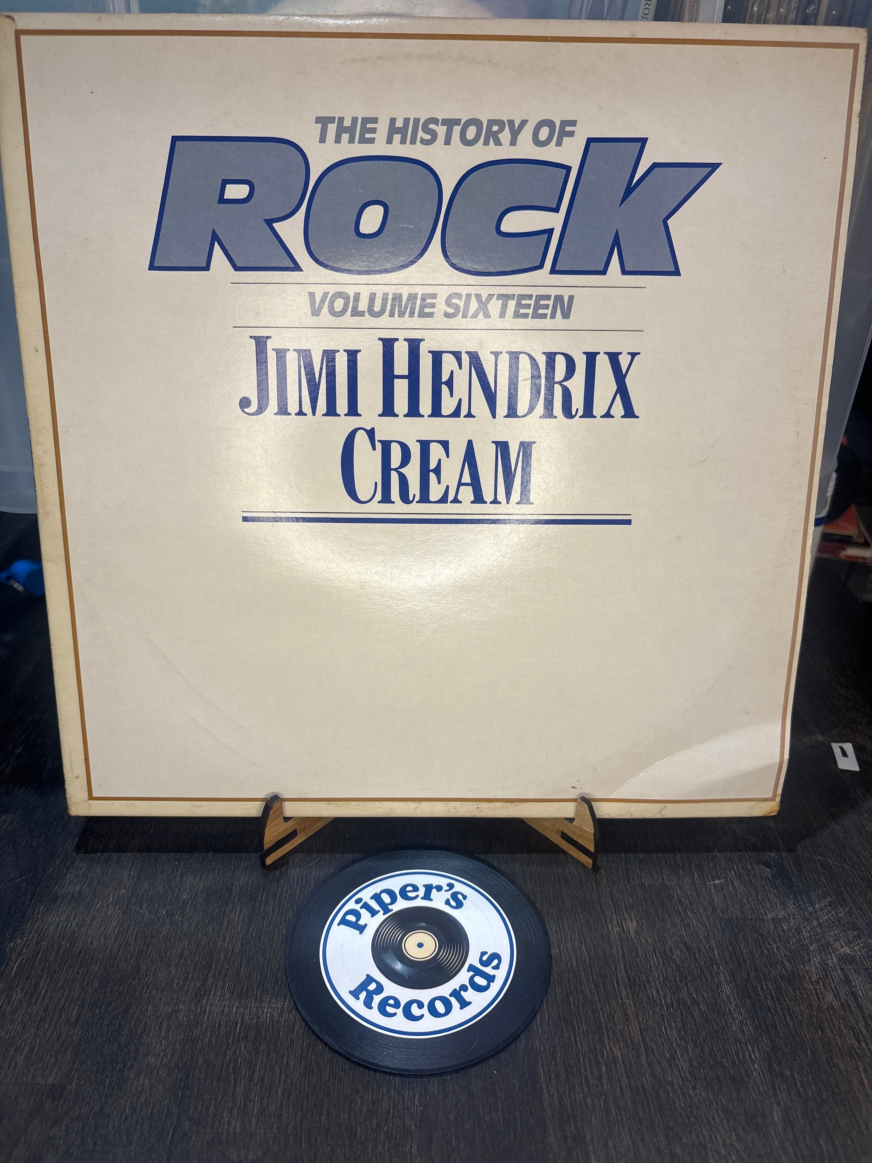 Jimi Hendrix / Cream – The History of Rock (Volume Sixteen) (1983 UK 2×LP) – HRL 016