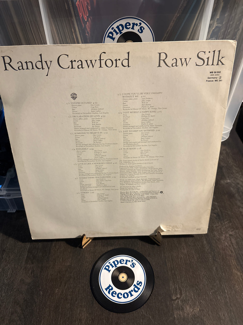 Randy Crawford – Raw Silk (1979 LP, Warner Bros.)