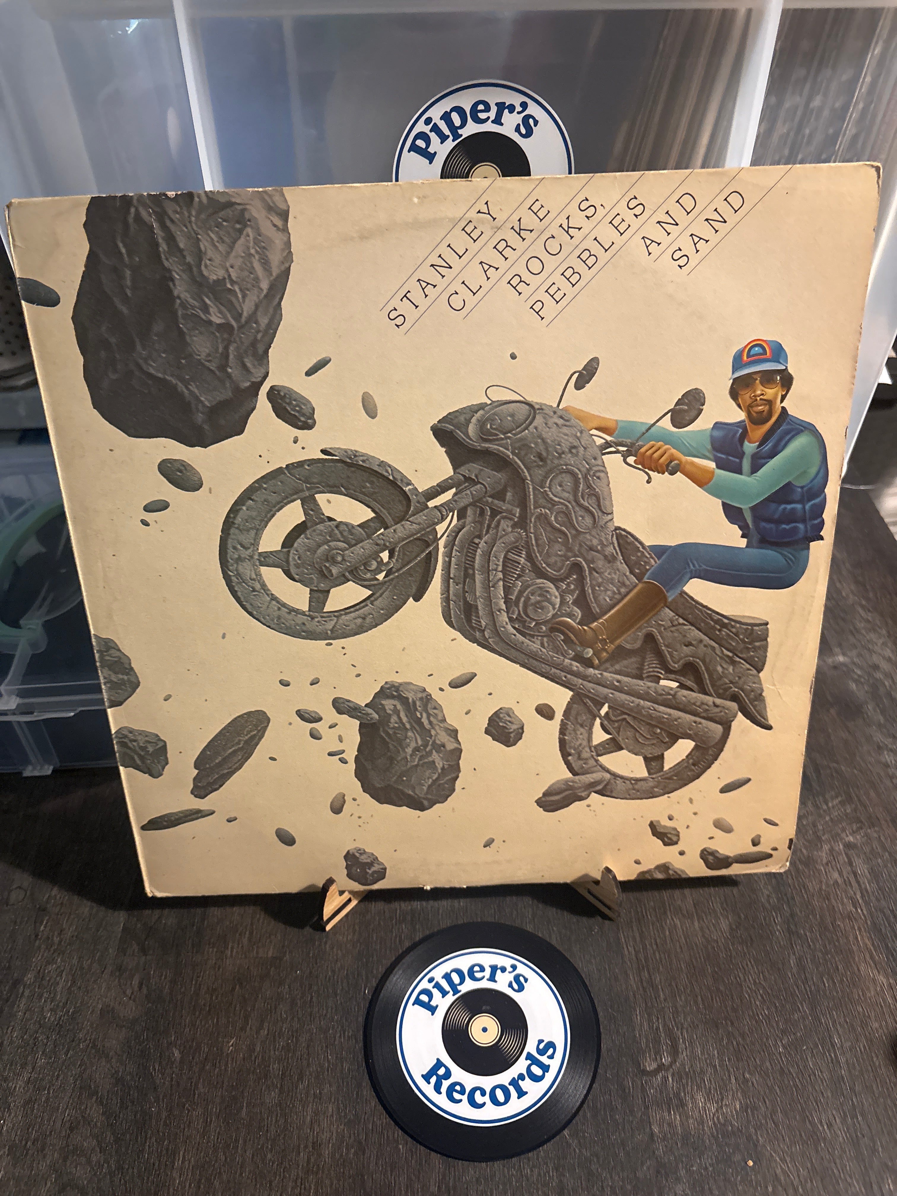 Stanley Clarke – Rocks, Pebbles and Sand (LP, 1980, UK)