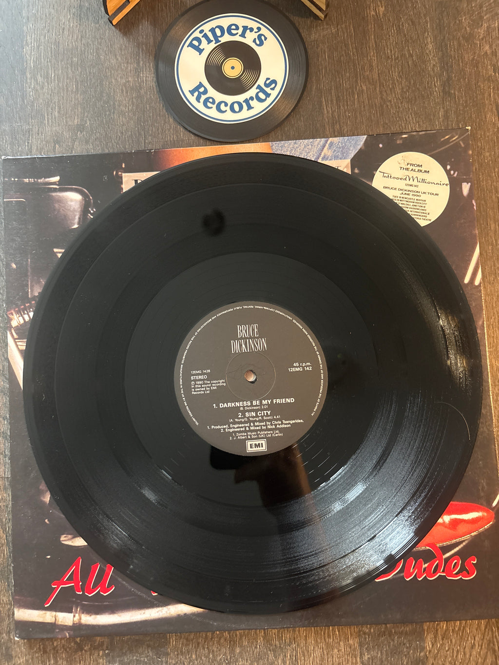 Bruce Dickinson – All The Young Dudes (12" EP)