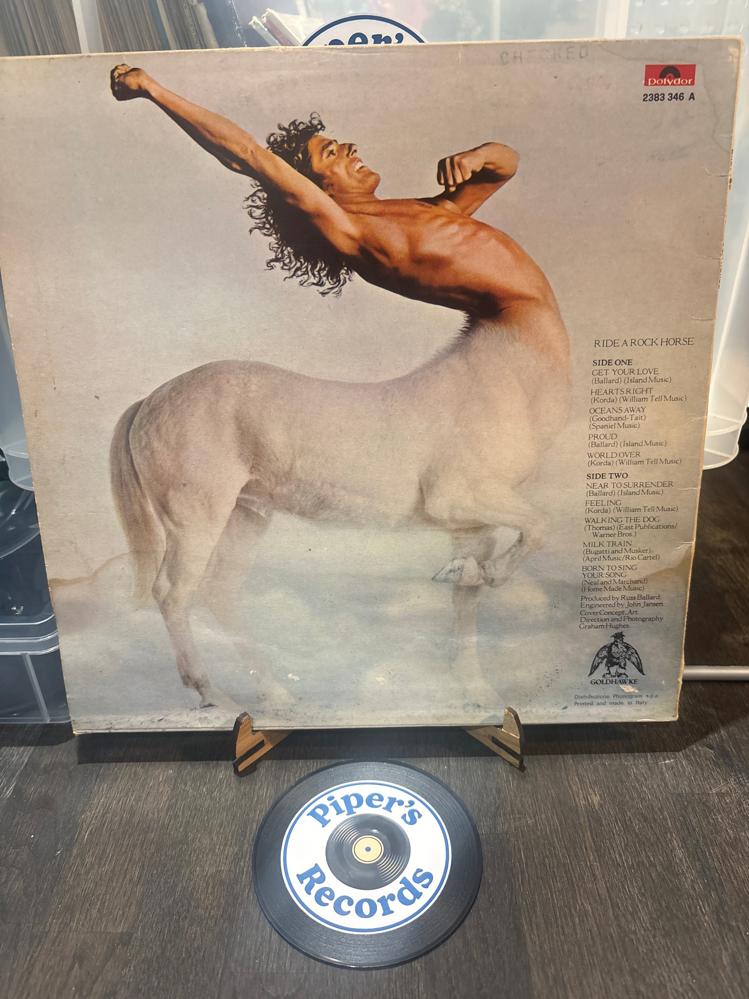 Roger Daltrey – Ride a Rock Horse (1975 LP)