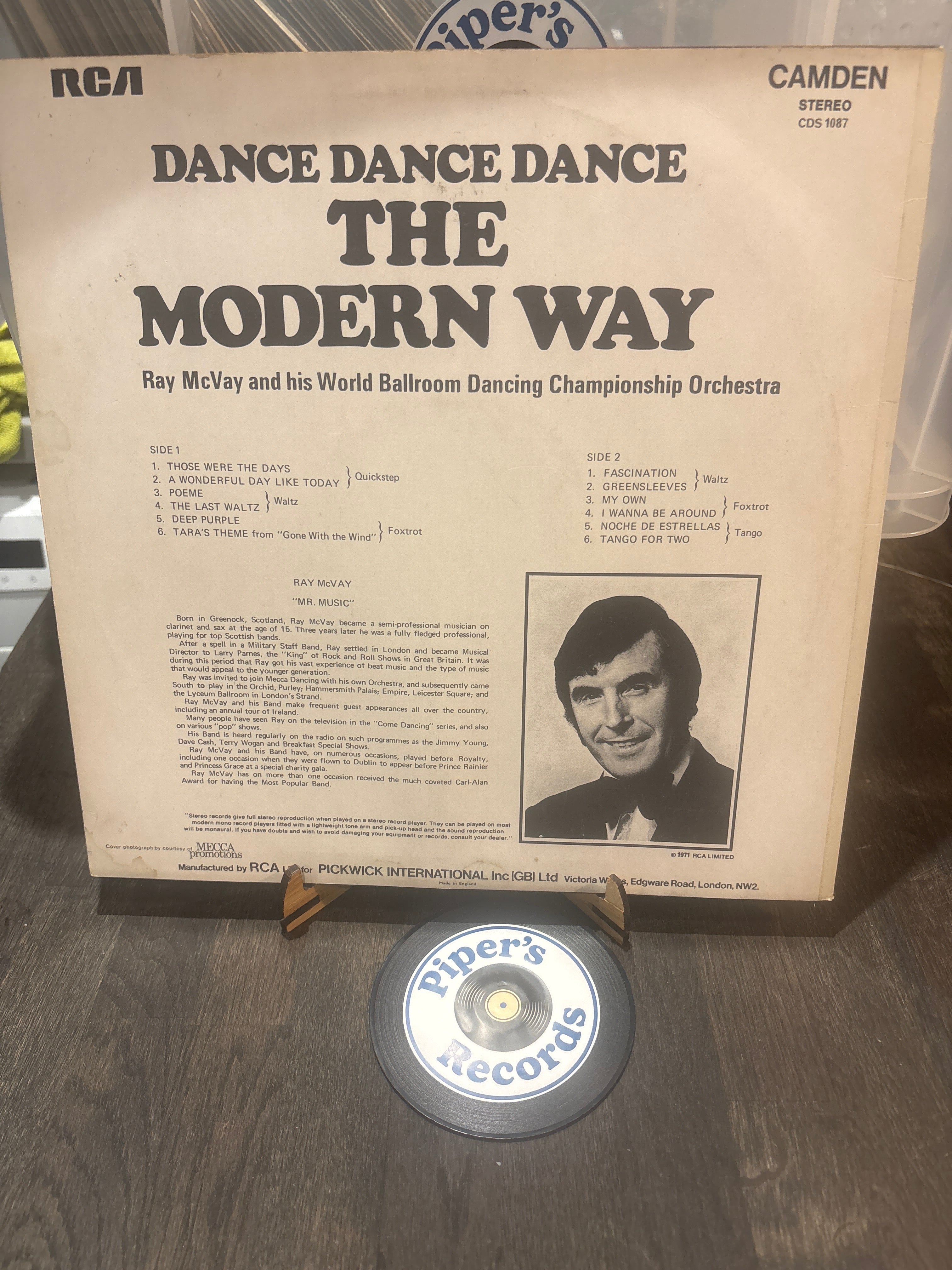Ray McVay – Dance Dance Dance (The Modern Way) (LP)