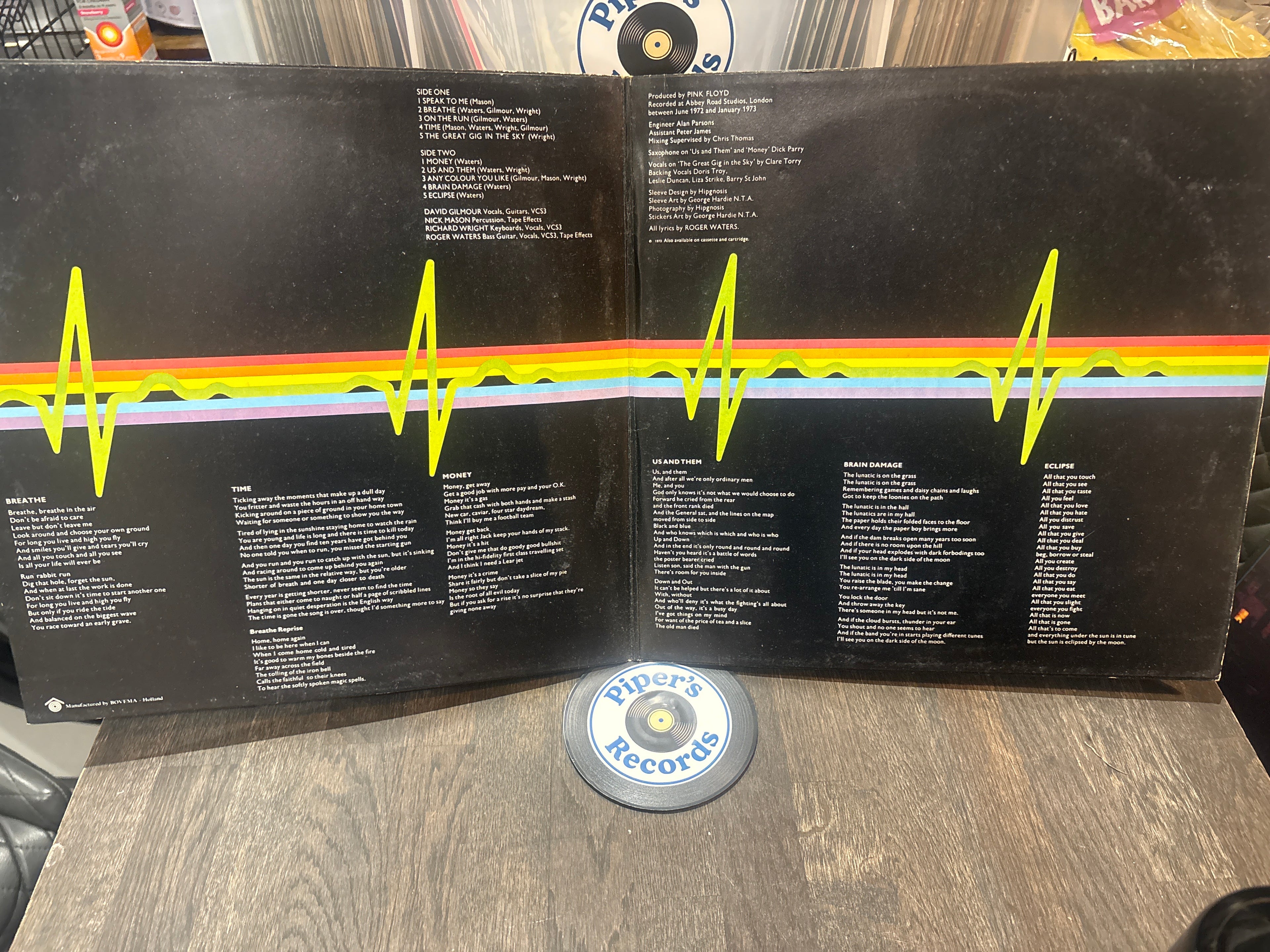 Pink Floyd – The Dark Side of the Moon – LP (Netherlands, 1979)