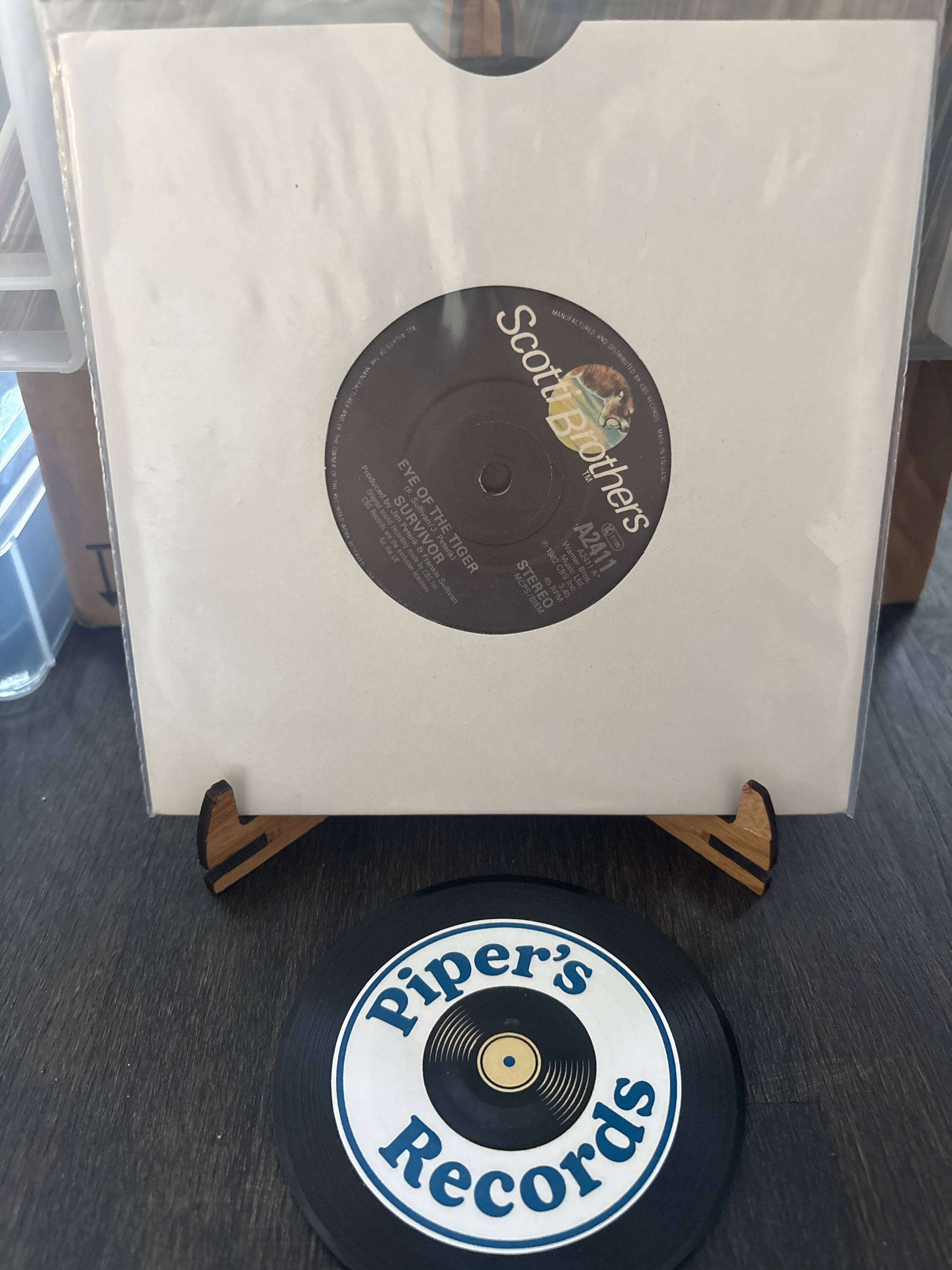 Survivor – Eye of the Tiger (7″, 45 RPM, Single)