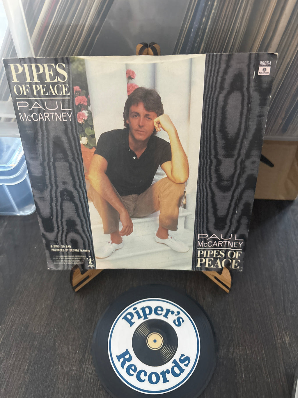 Paul McCartney – Pipes of Peace (7", Single, 45 RPM)