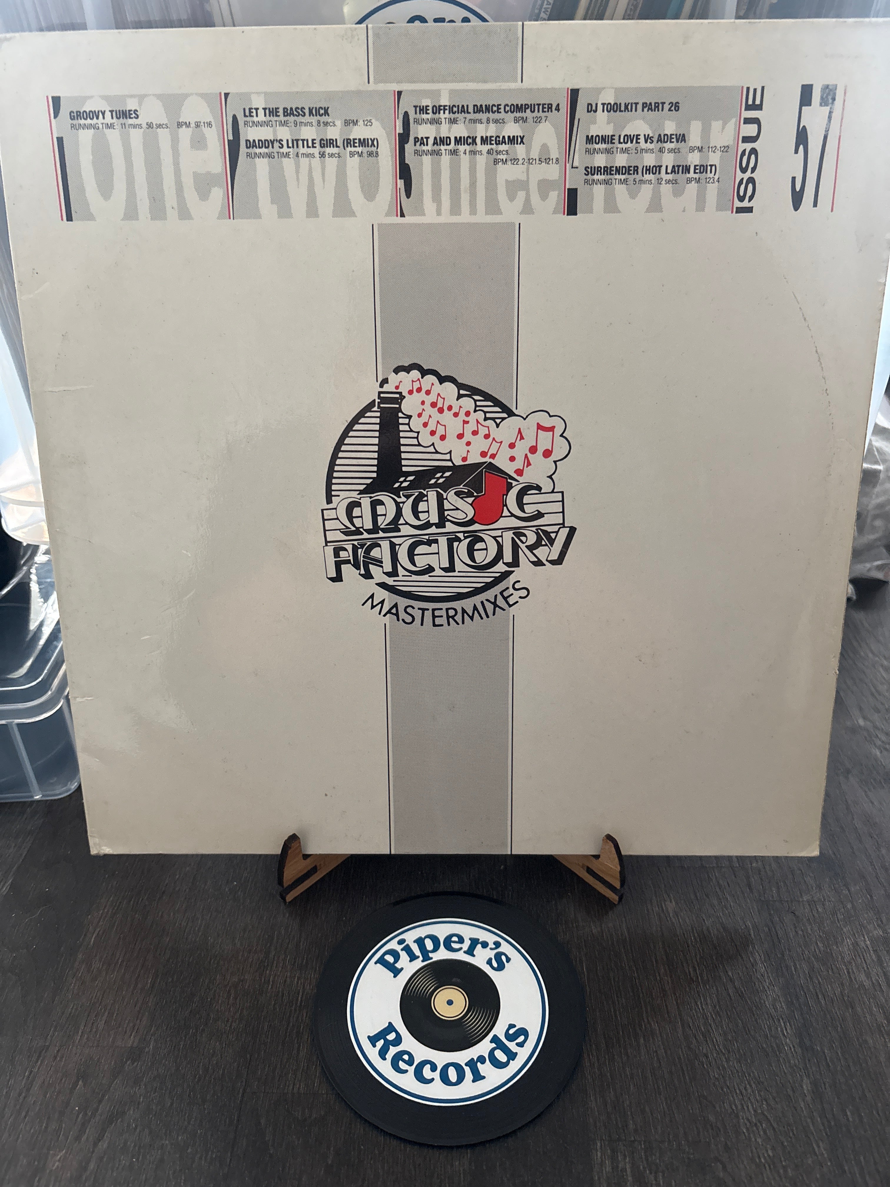 Various – Music Factory Mastermix – Issue 57 (2×12", UK 1991)