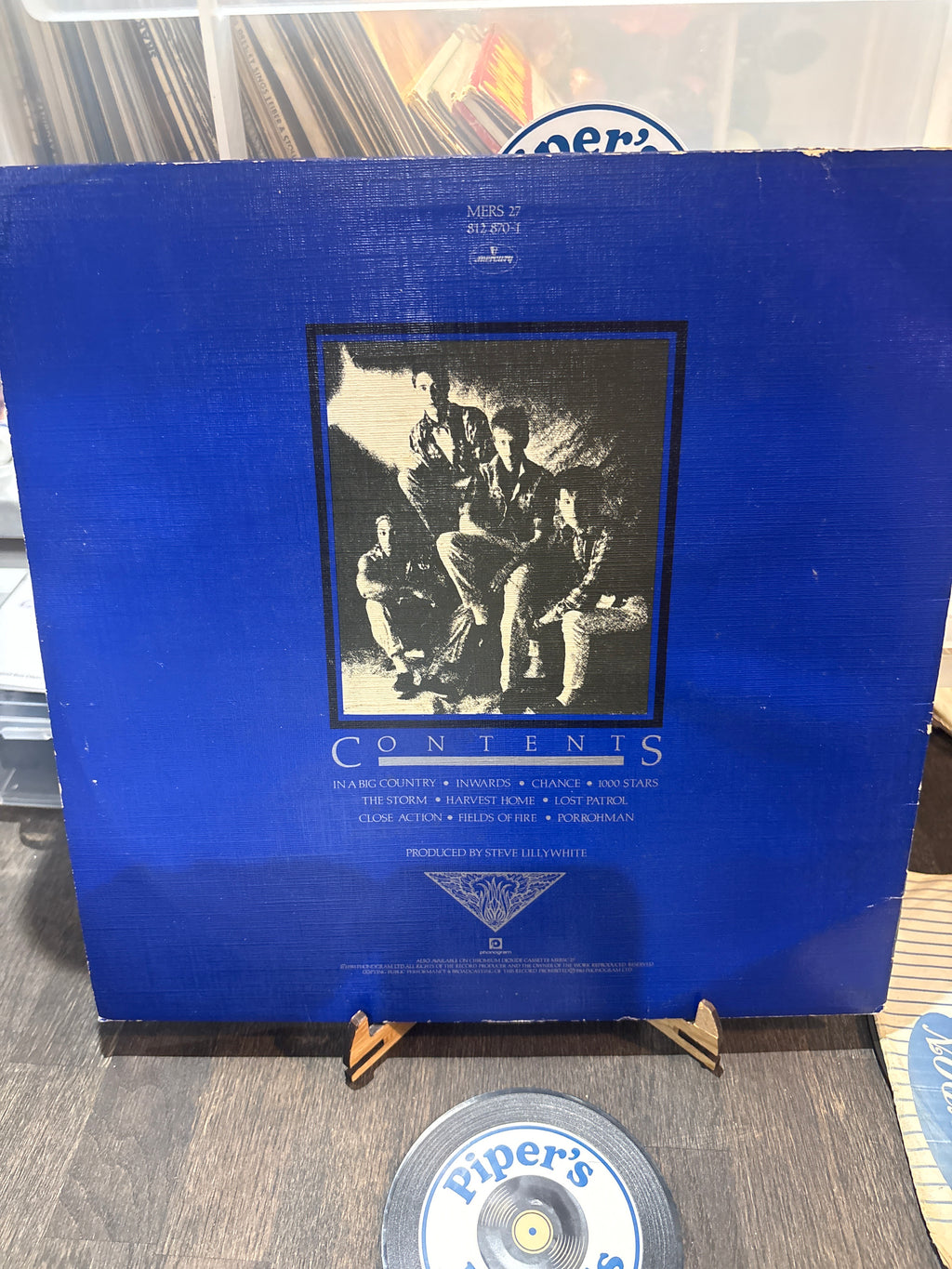 Big Country – The Crossing (Blue Sleeve, MERS27)