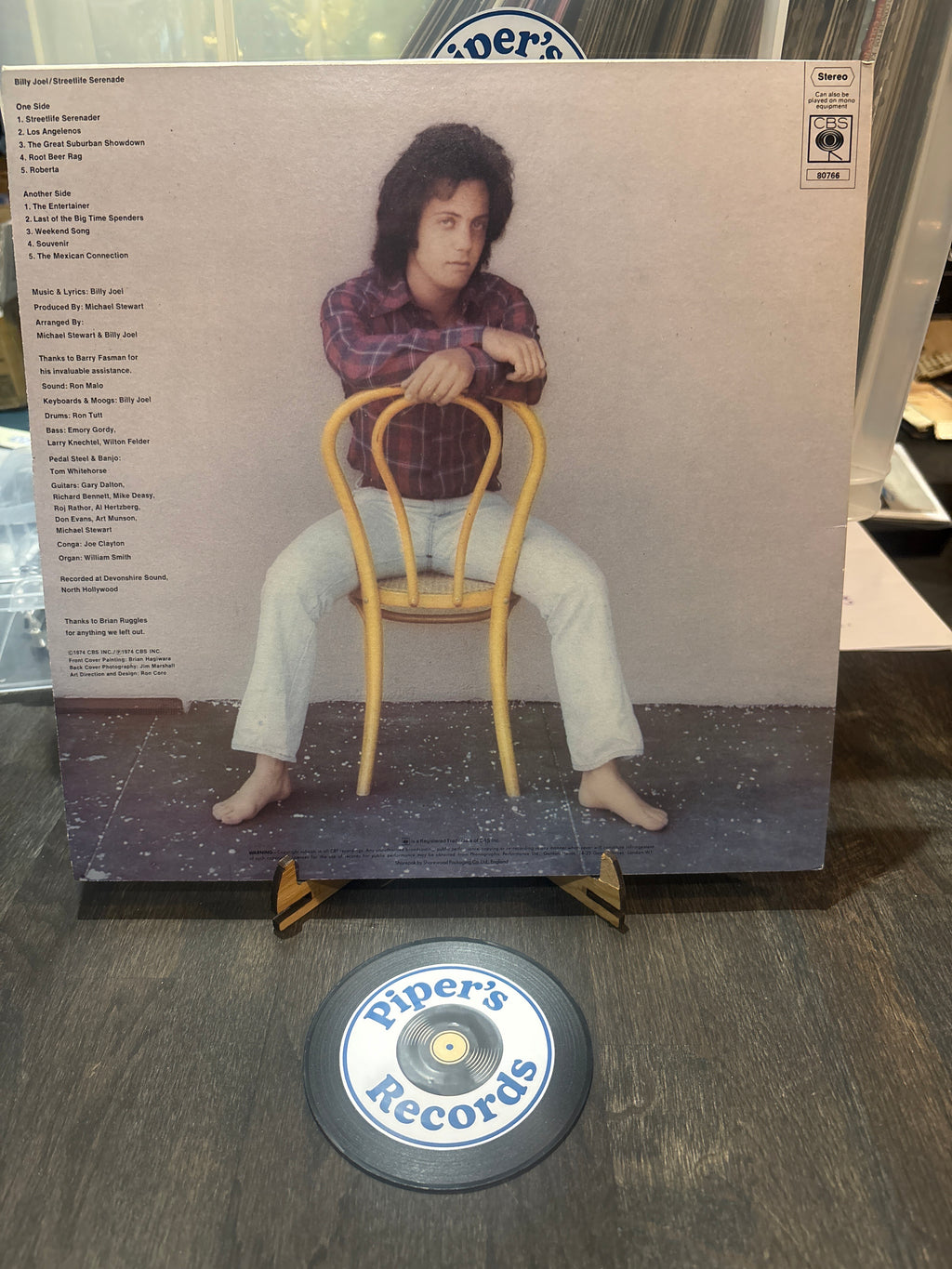 Billy Joel – Streetlife Serenade (LP, Album)