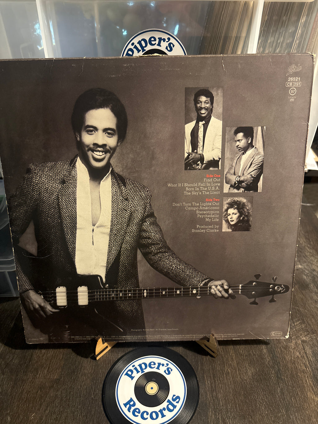 The Stanley Clarke Band – Find Out! (LP, Album)