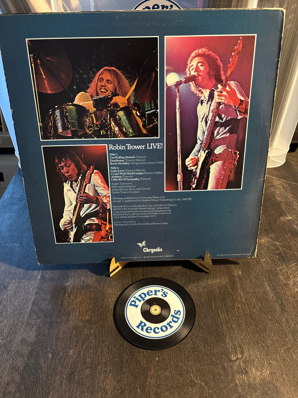 Robin Trower – Live! (LP)