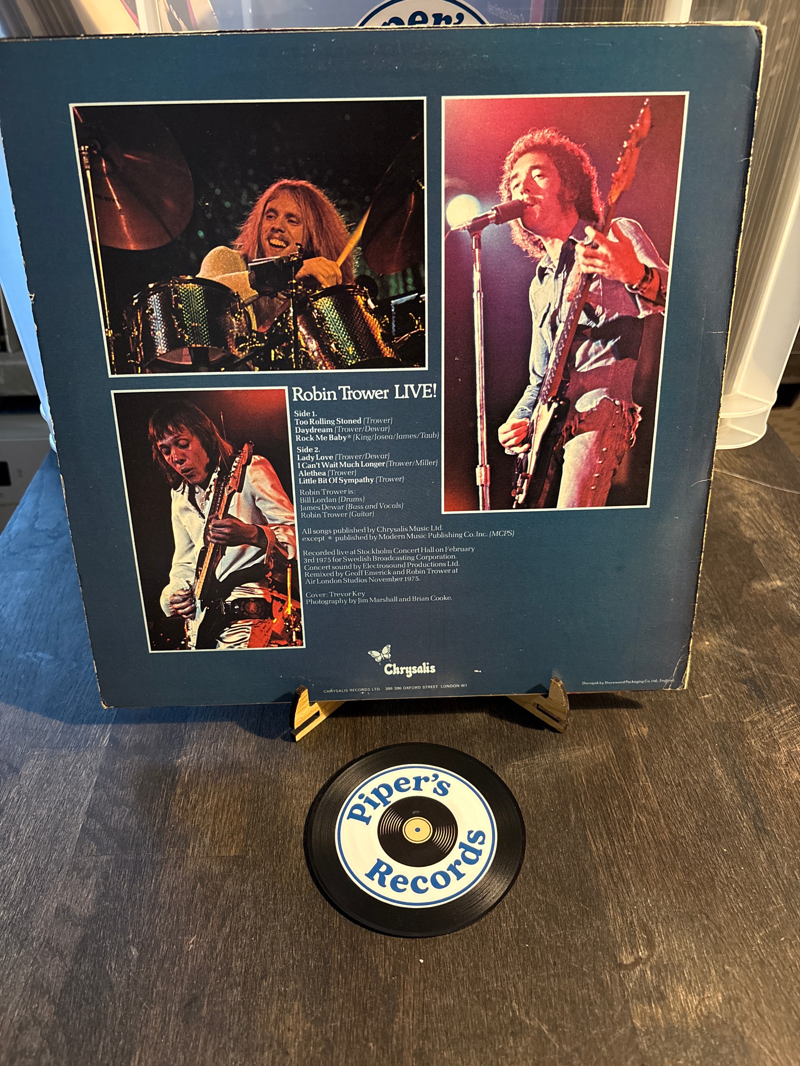 Robin Trower – Live! (LP)