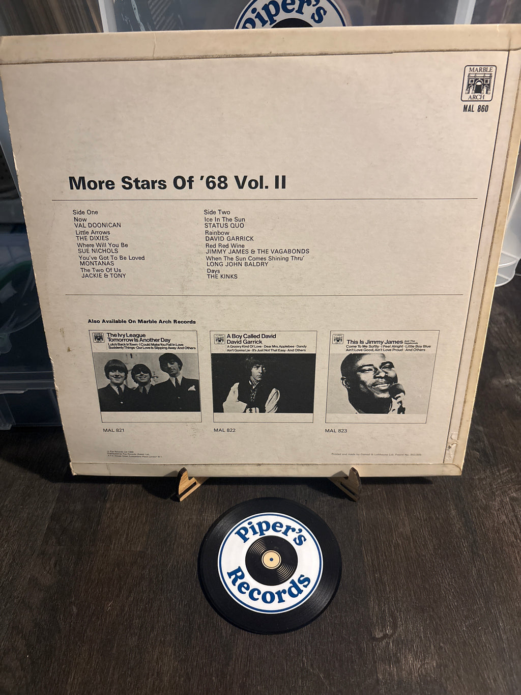Various – More Stars of ’68 – Volume II (LP, Compilation, 1968 UK Press)