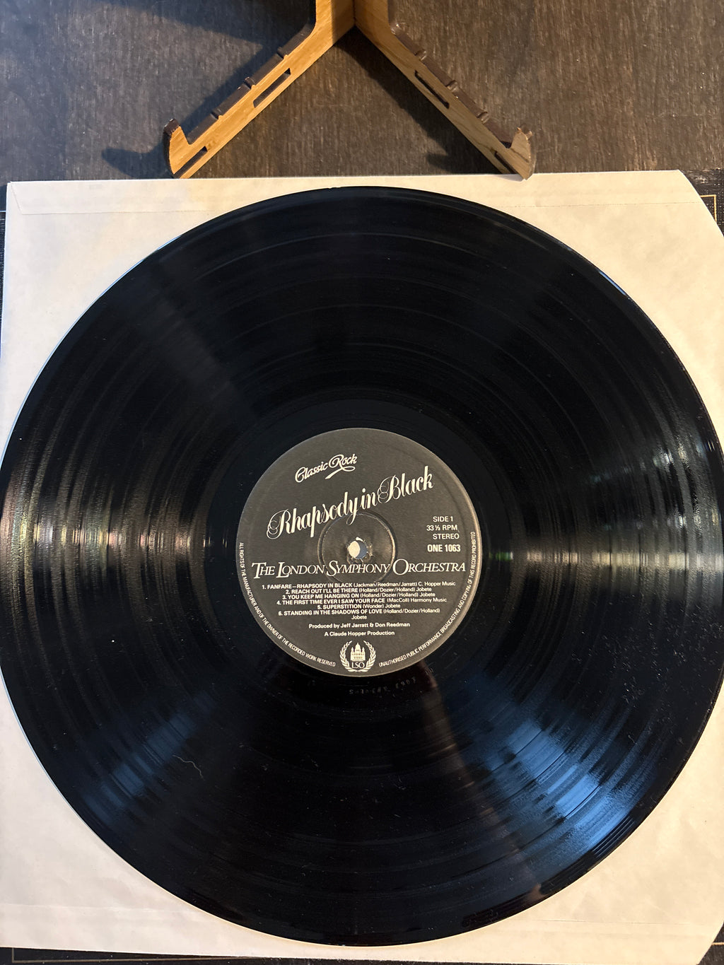 The London Symphony Orchestra – Rhapsody In Black (LP)