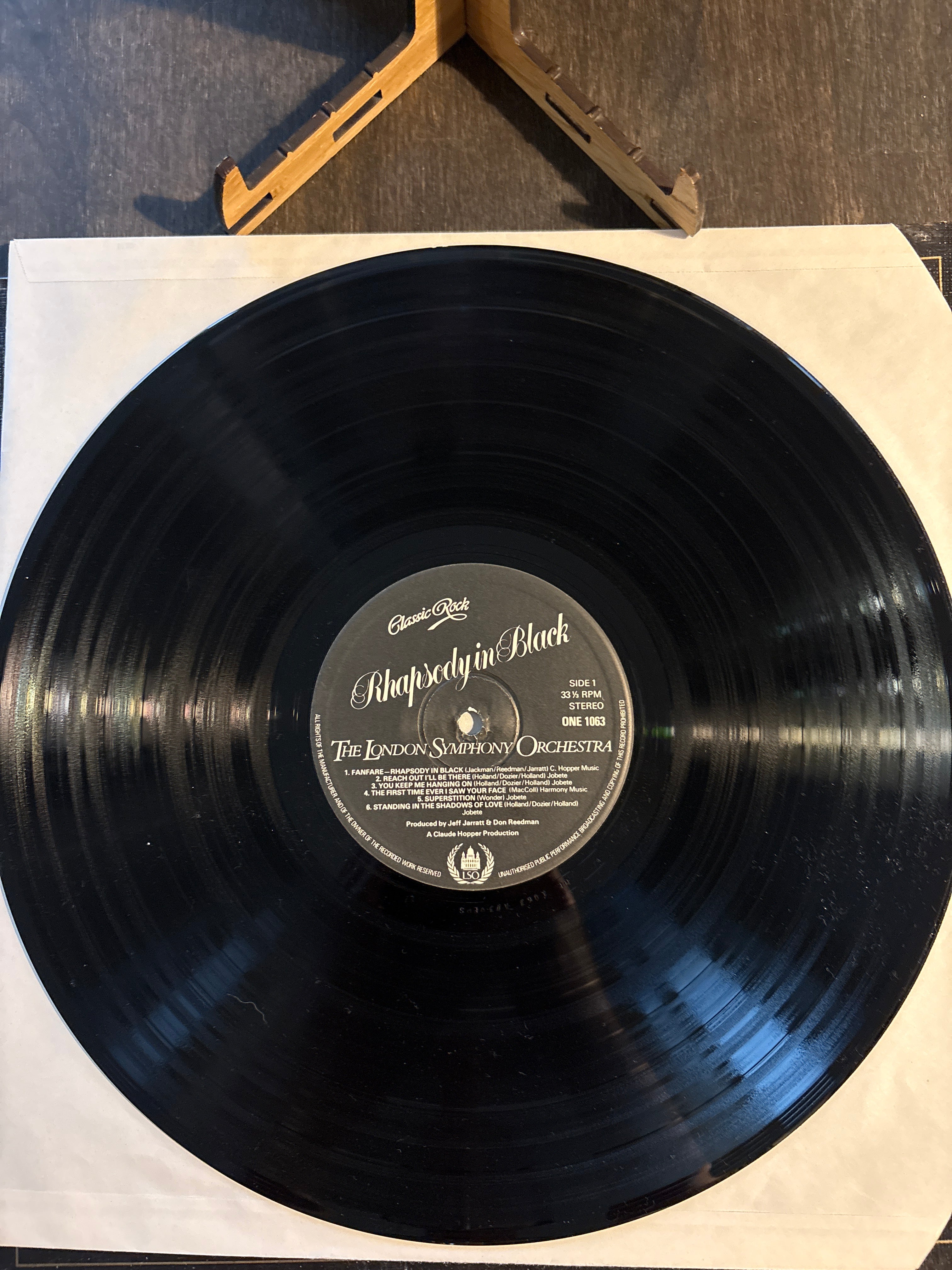 The London Symphony Orchestra – Rhapsody In Black (LP)