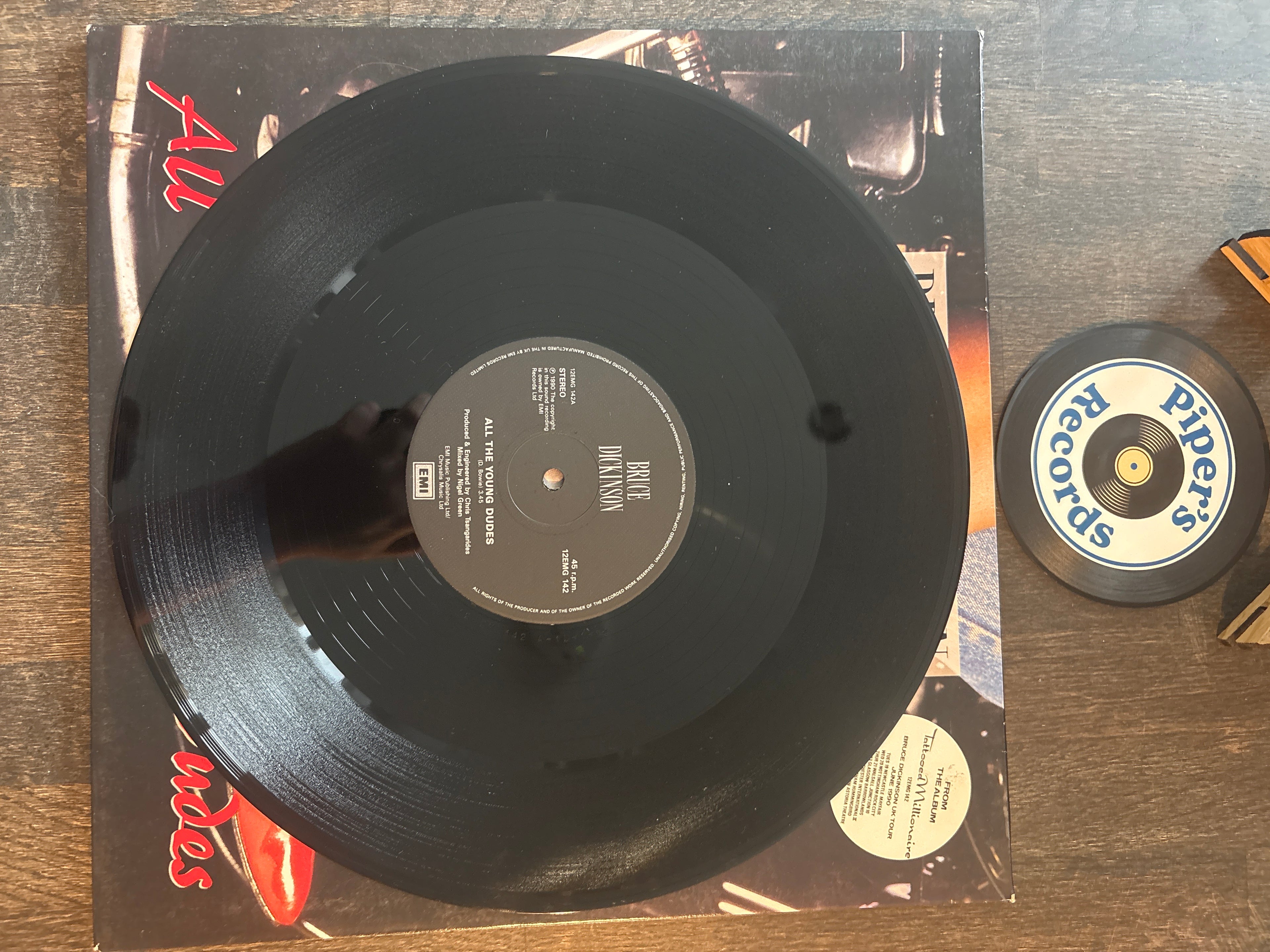 Bruce Dickinson – All The Young Dudes (12" EP)
