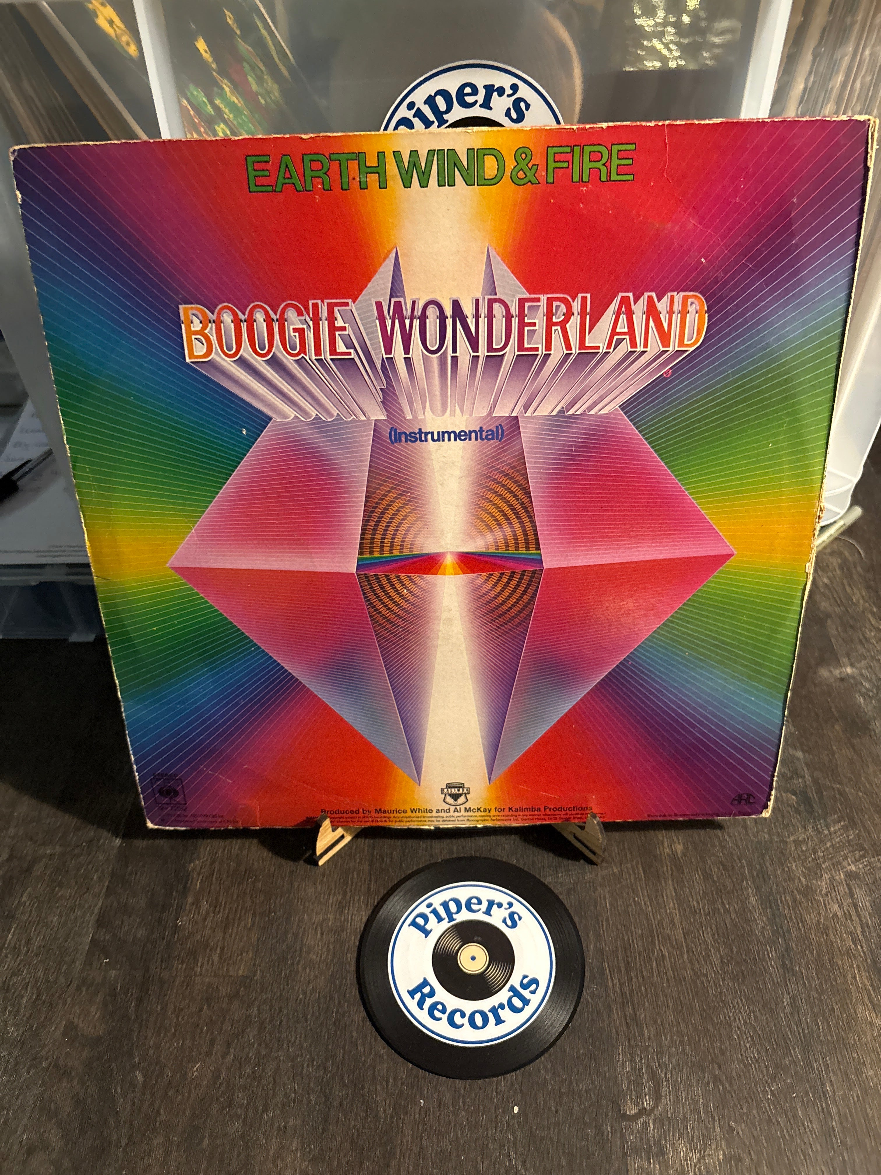 Earth, Wind & Fire with The Emotions – Boogie Wonderland (12″ Single, 1979)