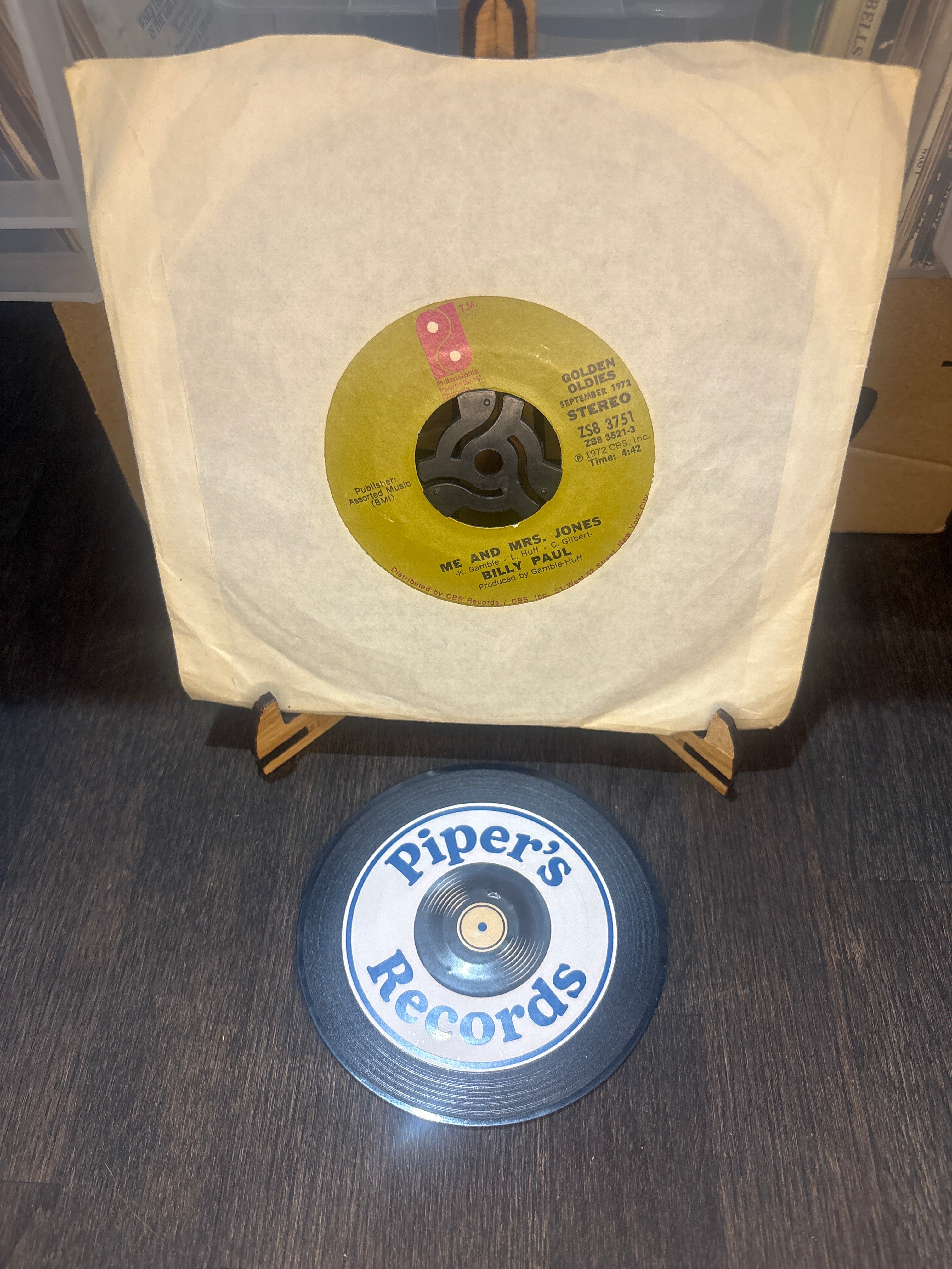 Billy Paul – Me and Mrs. Jones / This Is Your Life (ZS8 3751)