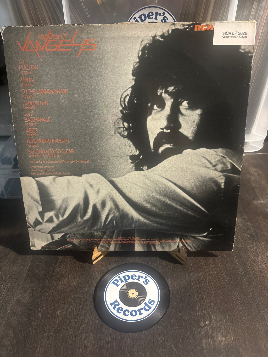 Vangelis – The Best of Vangelis (LP, Compilation)