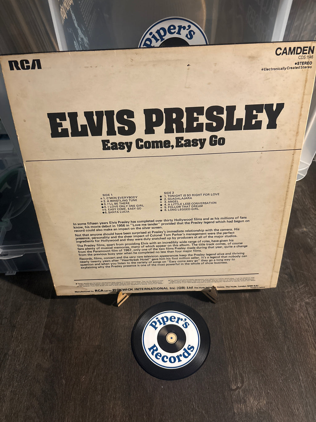 Elvis Presley – Easy Come, Easy Go (LP, Compilation)