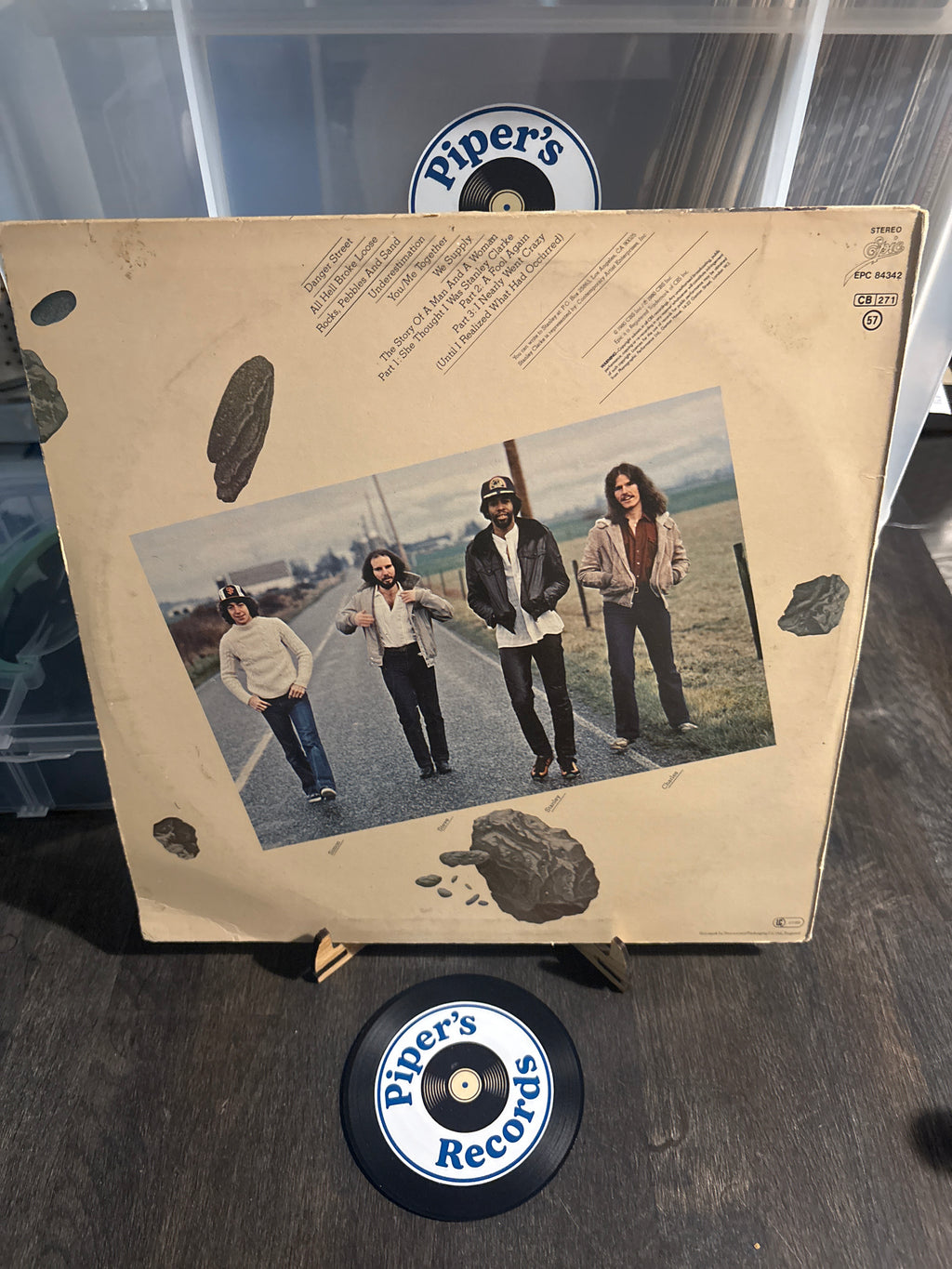 Stanley Clarke – Rocks, Pebbles and Sand (LP, 1980, UK)