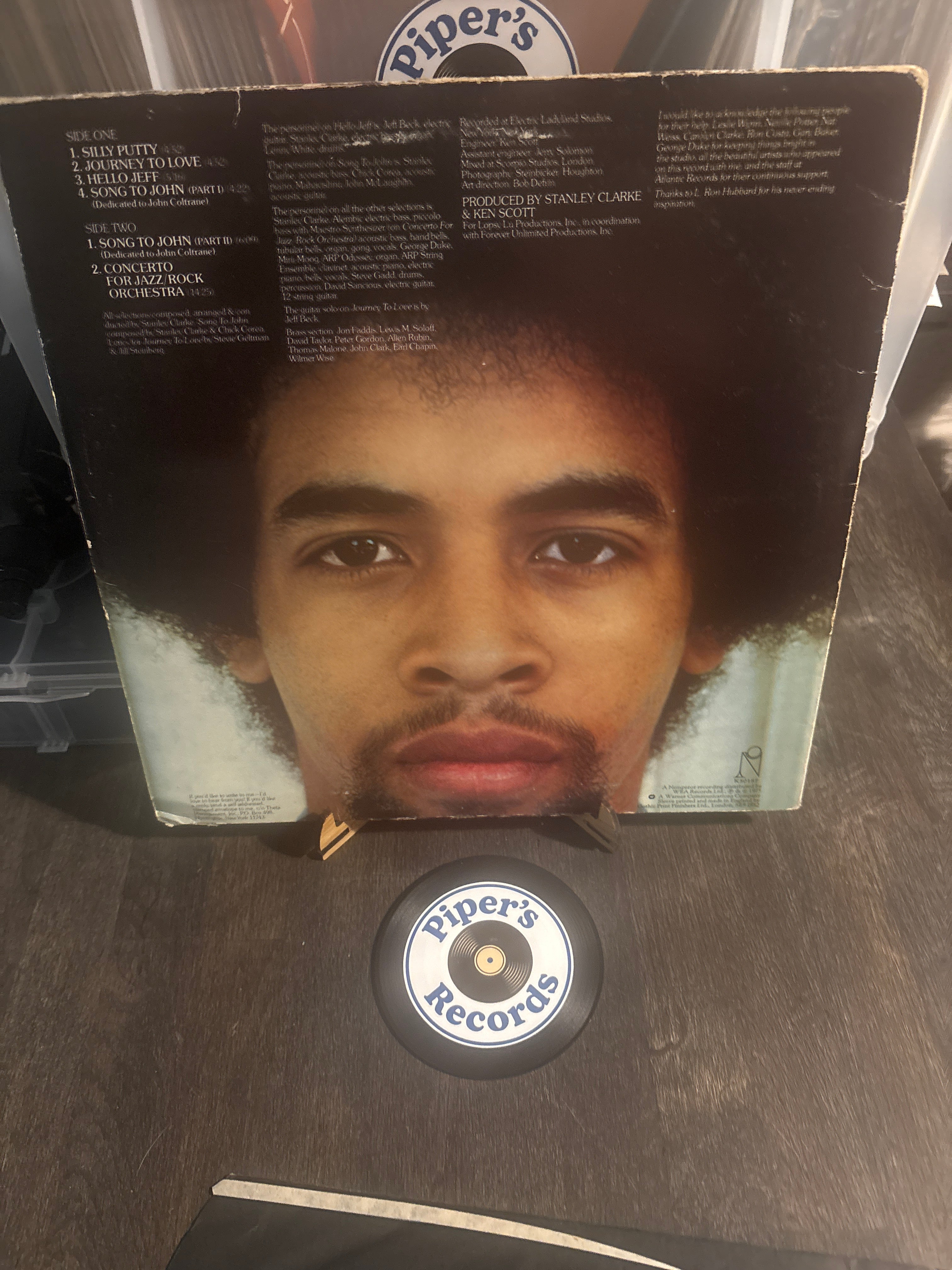 Stanley Clarke – Journey to Love (1975 UK LP)